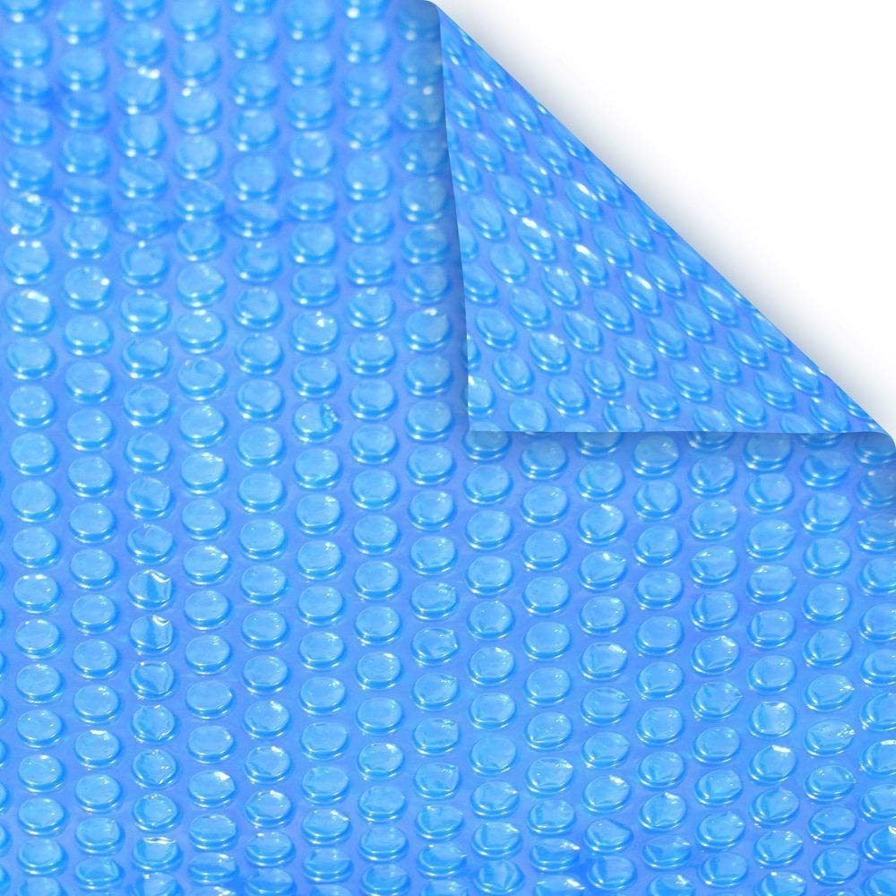 Robelle 8 Box Heavy-Duty Swimming Pool Solar Heating Cover, 12 Foot, Blue