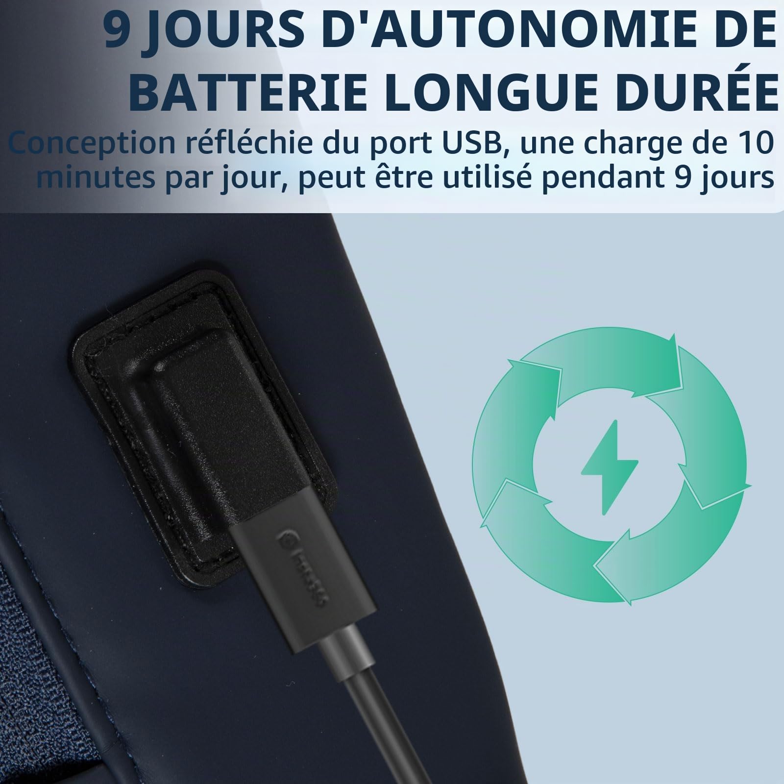 Healthrelife Appareil de massage Shiatsu pour la nuque, les épaules, le dos, les épaules, les jambes, les pieds - Avec fonction chauffante - Bleu
