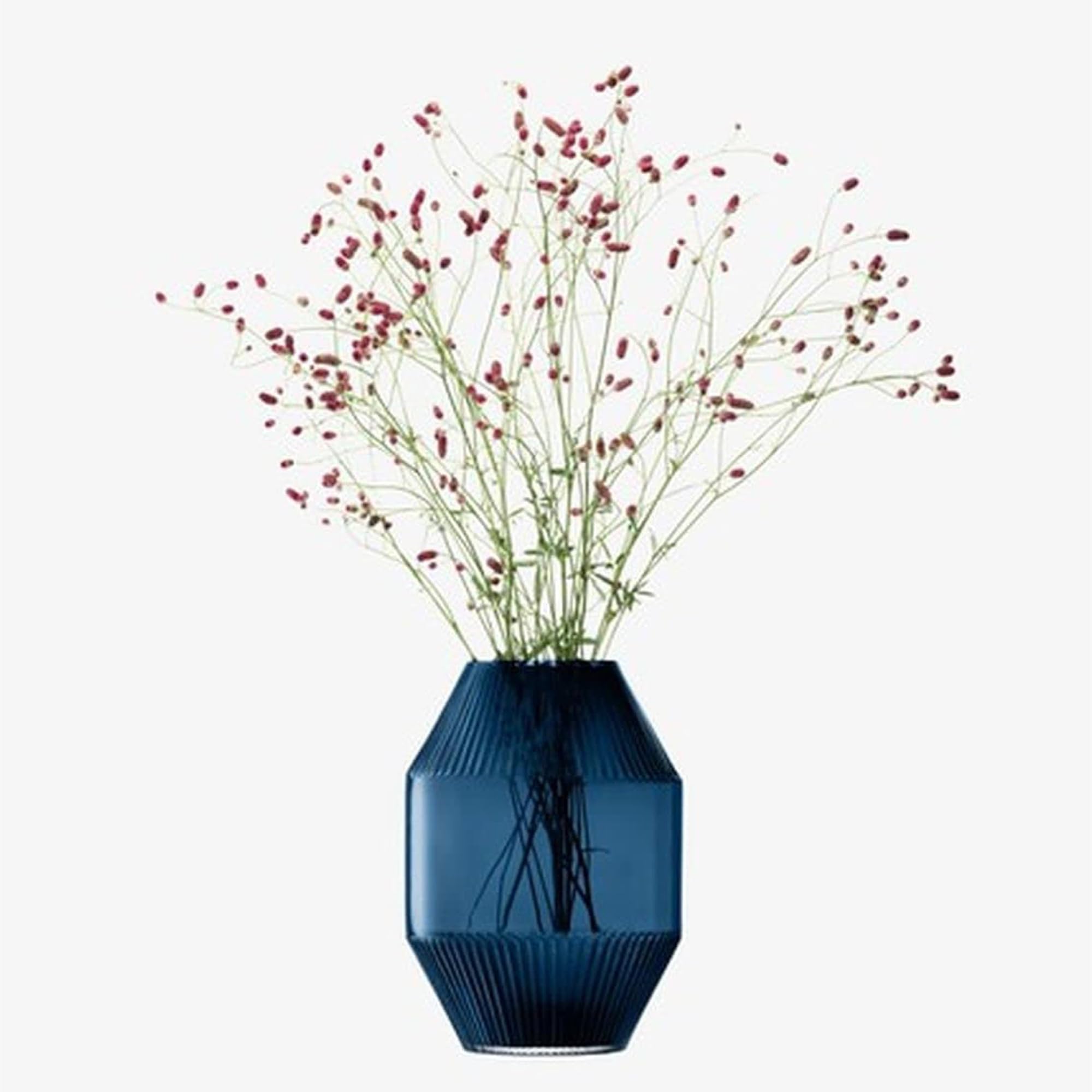 LSA International 'rotunda' Vase, Sapphire, Large -  Vases Blue Uni