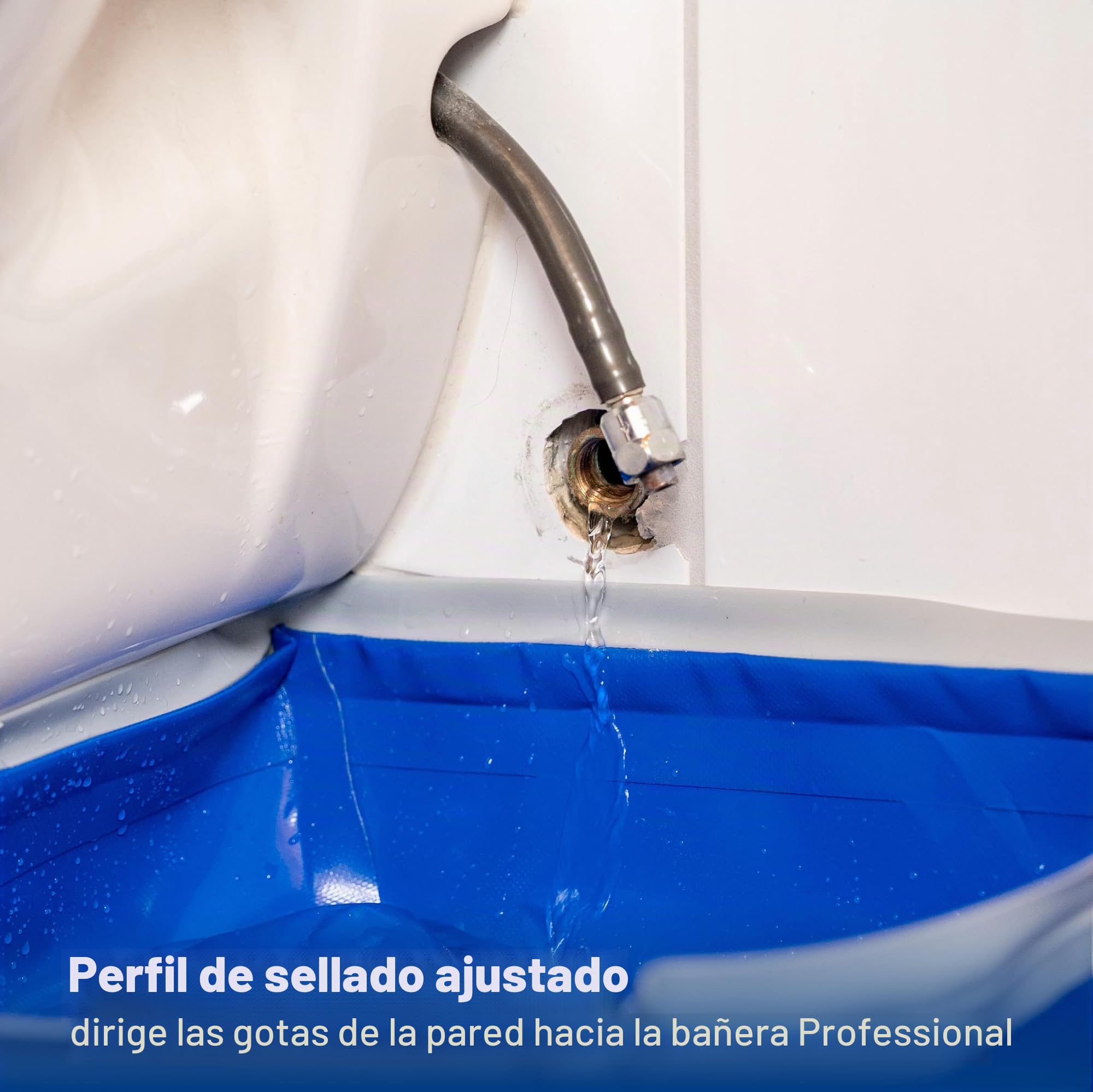 DERBLAUE® Bañera profesional – Bandeja recogedora para trabajar con H20 e HYD