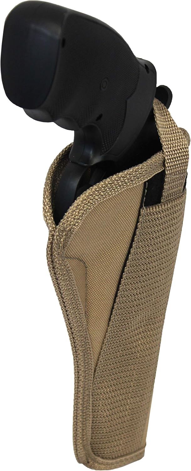 New Barsony Desert Sand OWB Holster for 6" Revolvers