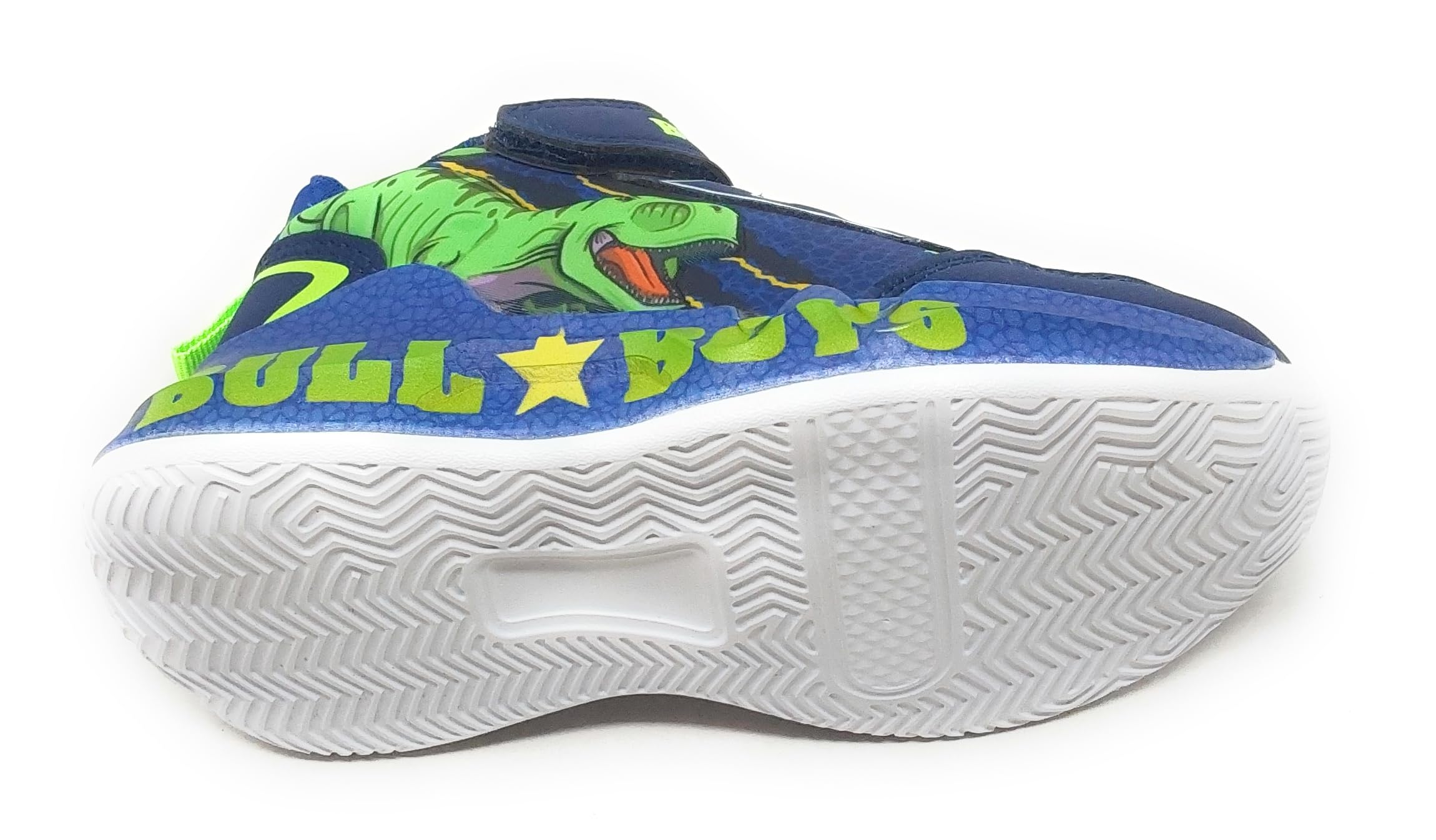 Bull Boys Scarpe Sportive per Bambini con luci e Dinosauro,Sneaker con Suola Antiscivolo amortizzante (Blu, Sistema Taglie Calzature EU, Adolescente, Numero, Media, 30)