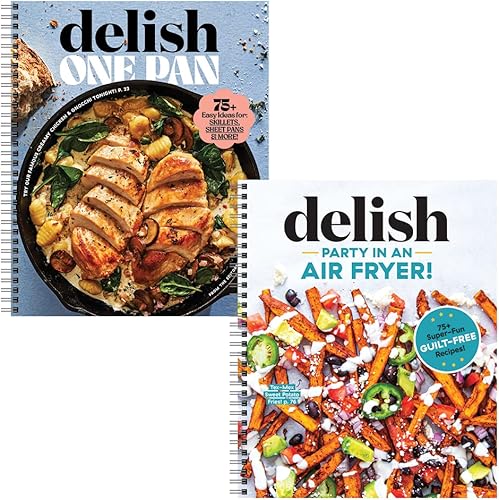 Delish Una sartén y fiesta en un paquete de freidora de aire