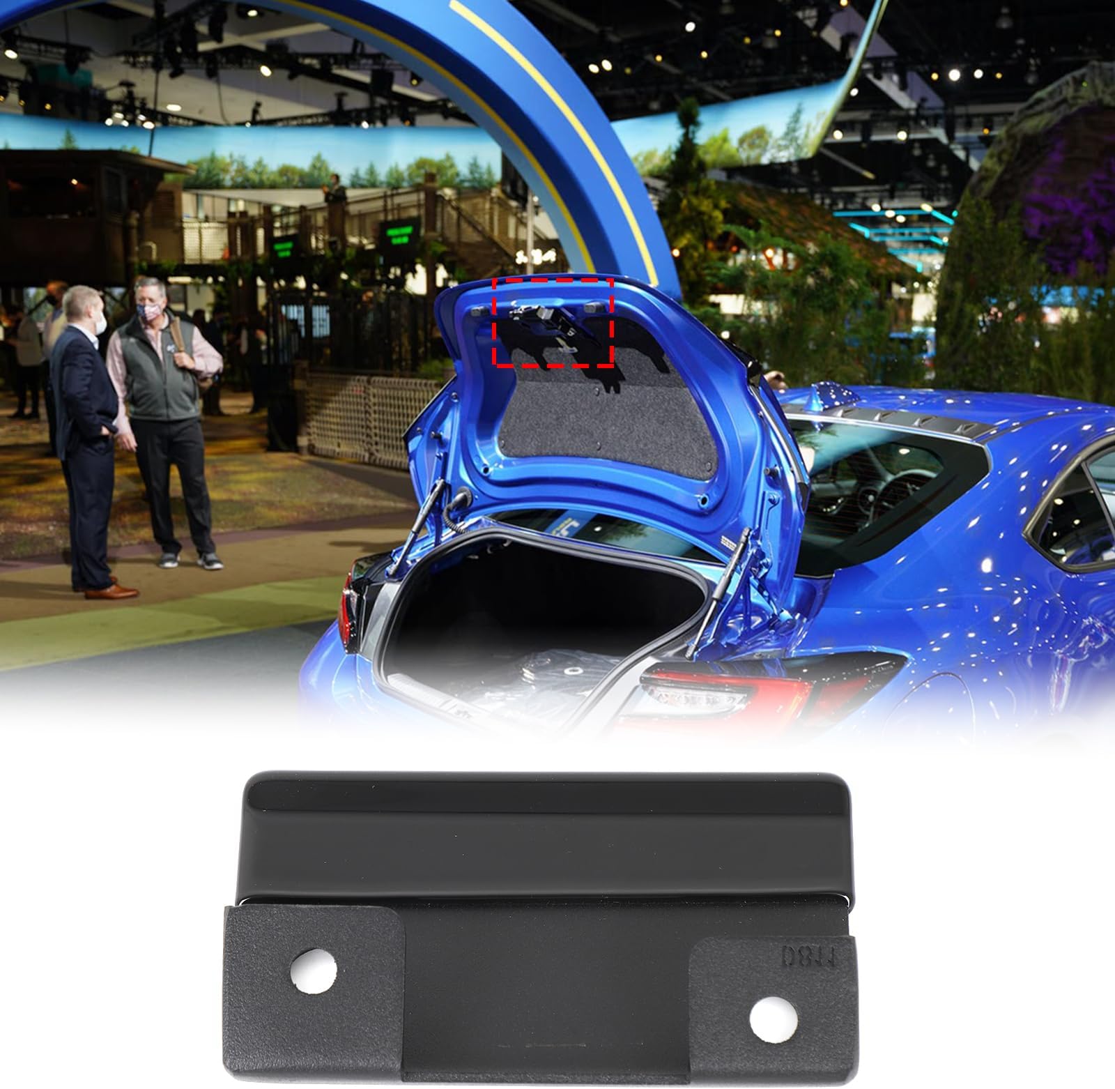 - Toyota 86/Subaru BRZ 2022-Present Tailgate Inner Handle, Tailgate Handle Replacement, Rear Gate, Opening Assist Grip, Car Supplies, Accessories, Exterior Parts, Specifically Designed for Vehicles, Carbon Steel