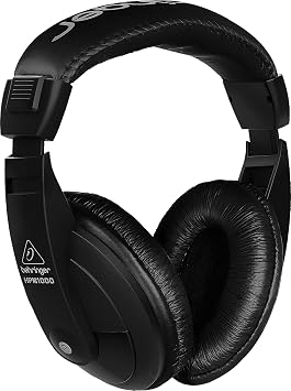 Behringer HPM1000BK Multi-Purpose Headphones, Black, Medio