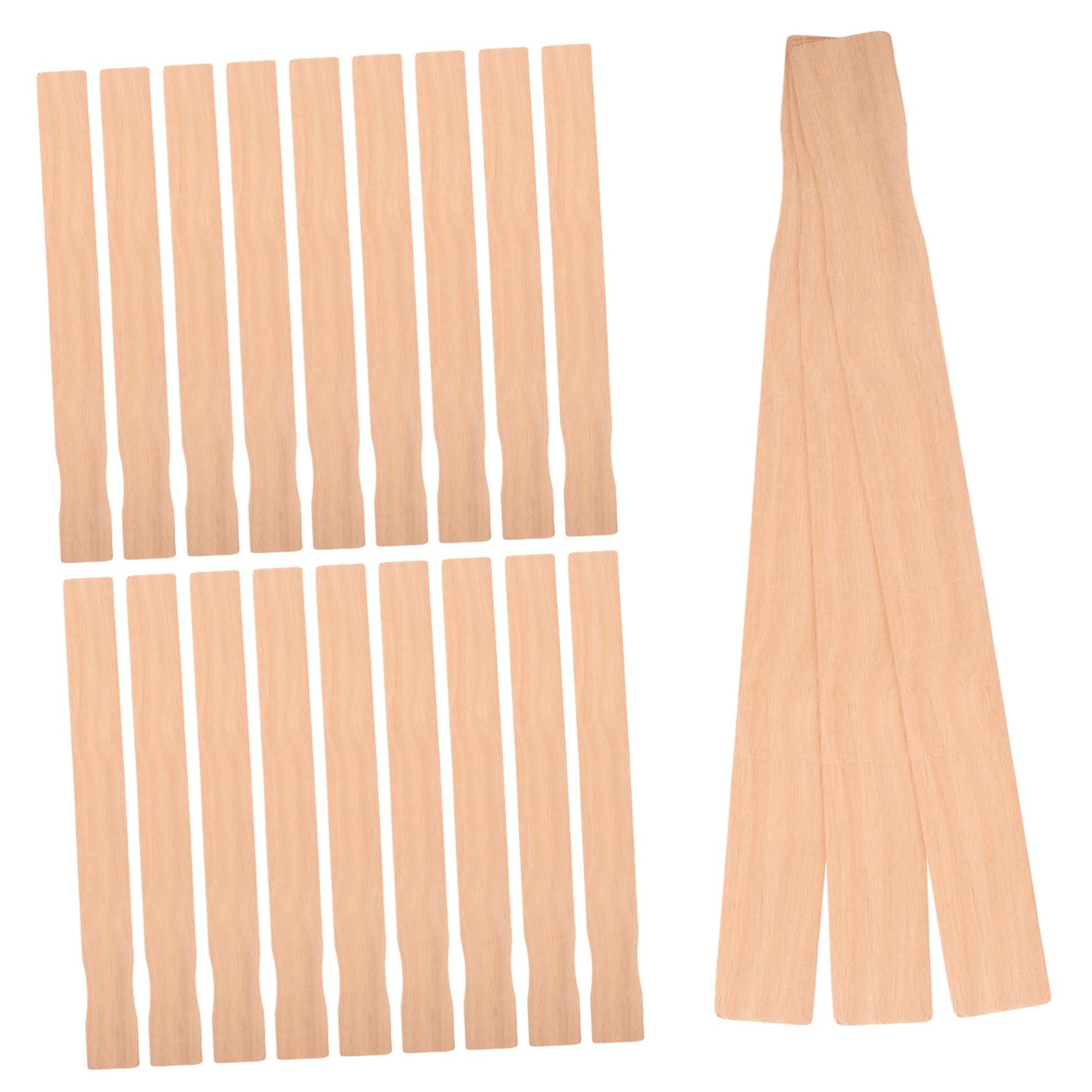 MAGICLULU 4 Sätze Holz Rührstäbe Für Farbe Manuelles Farbmischwerkzeug Leicht Und Für Bauprojekte Und Heimwerkerarbeiten Für Gleichmäßiges Von Farben 25 Stück * 4