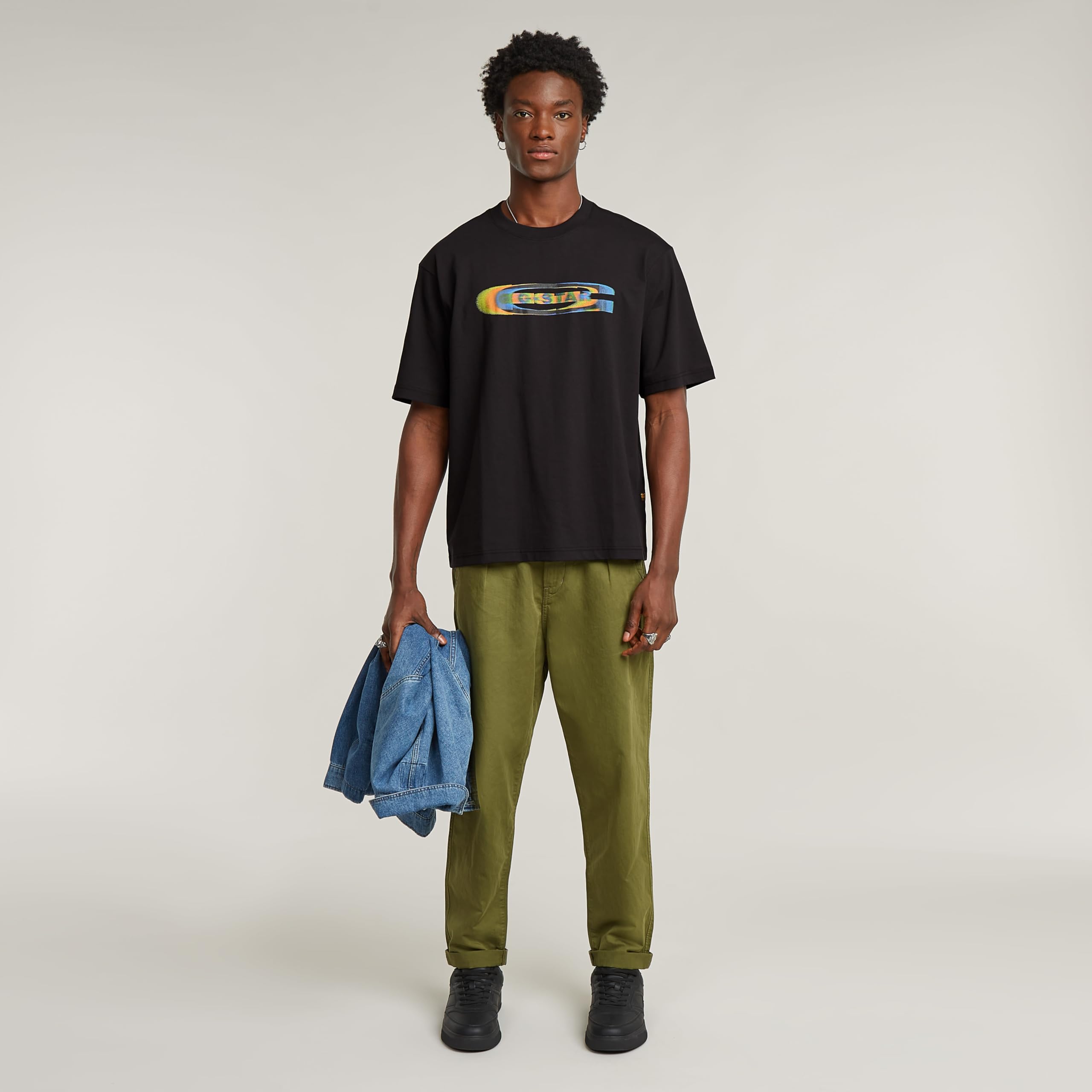 G-Star Uomini Pleated Chino Relaxed Tapered