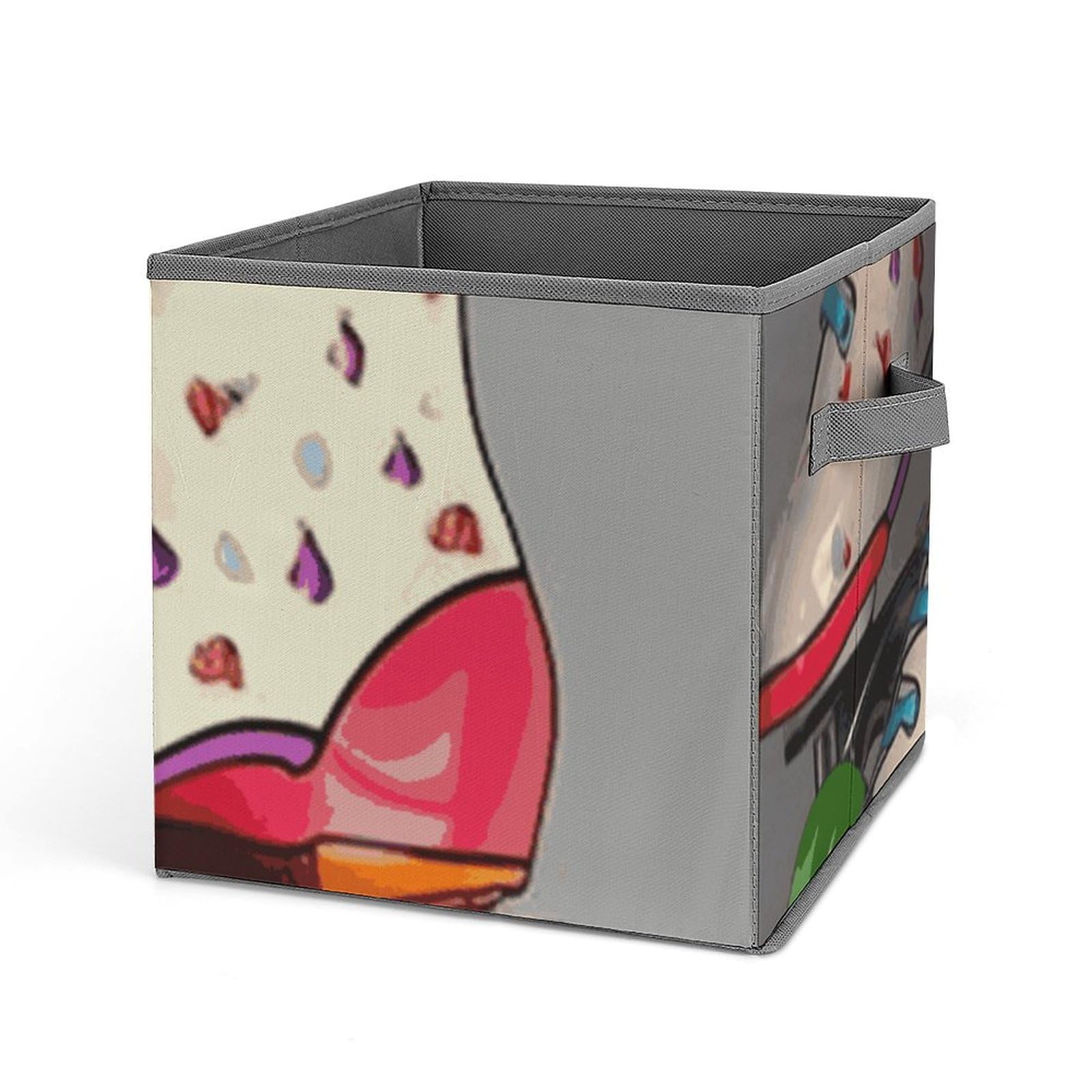 Placard encombré ? rangez vos patins à roulettes et vêtements dans ce cube en tissu