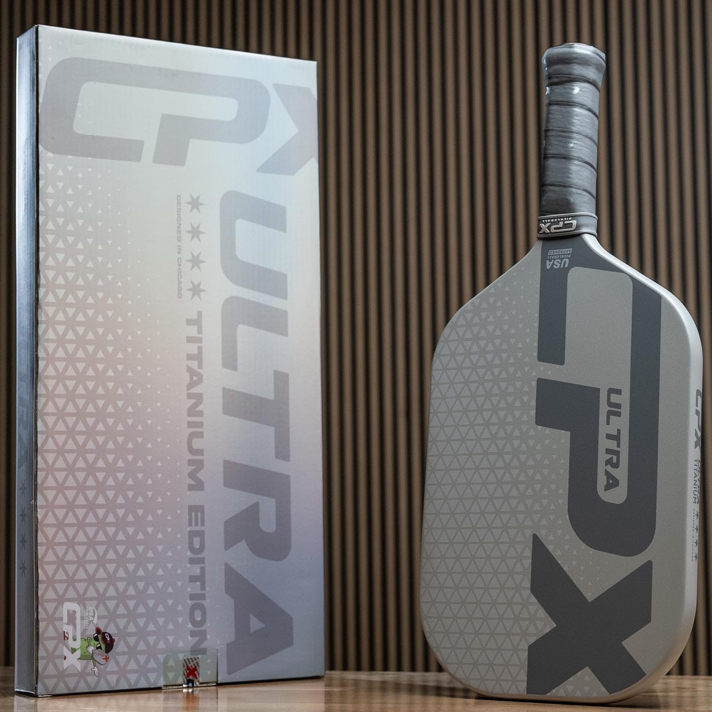 CPX Ultra Series Fiber-Reinforced Friction Surface Pickleball Paddle - 16mm Polypropylene Honeycomb Core, Lightweight for Speed - Image 5