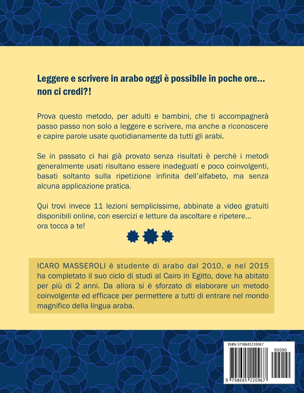 Arabo Smart: Un Metodo Nuovo ed Interattivo per Leggere l'Arabo