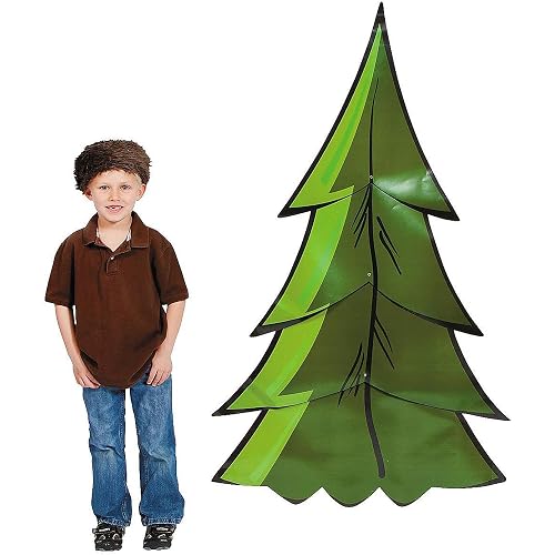 Fun Express Paper Christmas Tree Cardboard Cutout Stand Up Decorations