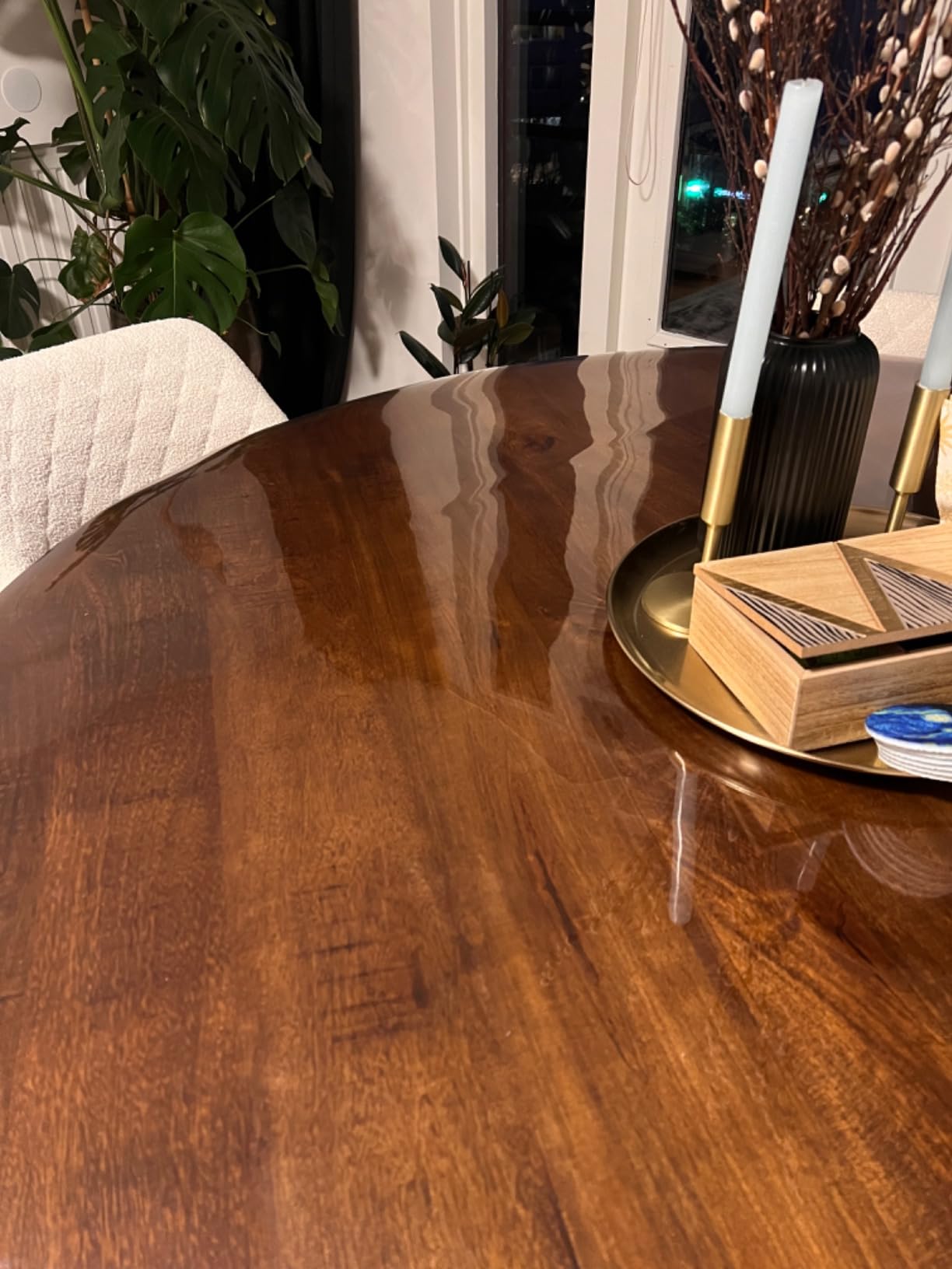 2mm PVC Tischdecke – Transparente Schutzfolie für Tische