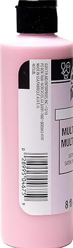 Miniatura 3 de FolkArt Pintura acrílica para manualidades multisuperficie, 8 onzas, rosa bebé