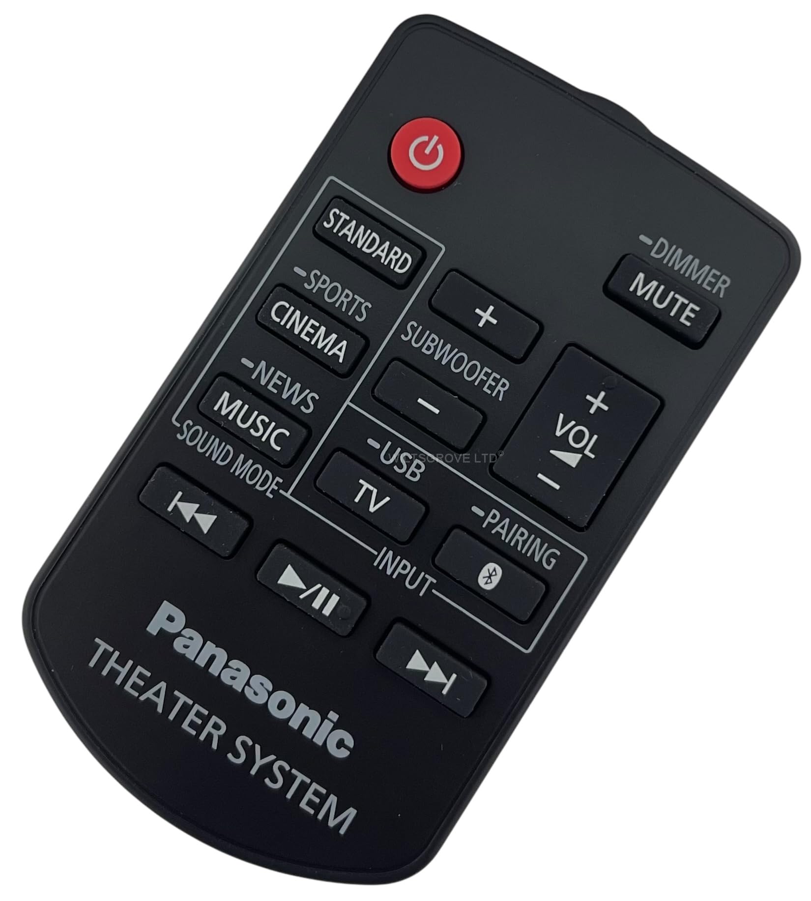 N2QAYC000102 Telecomando di Sostituito Adatto Per Panasonic SC-HTB8 SC- HTB8EG-K SC-HTB8EB-K SC-HTB8EBK Sound Bar
