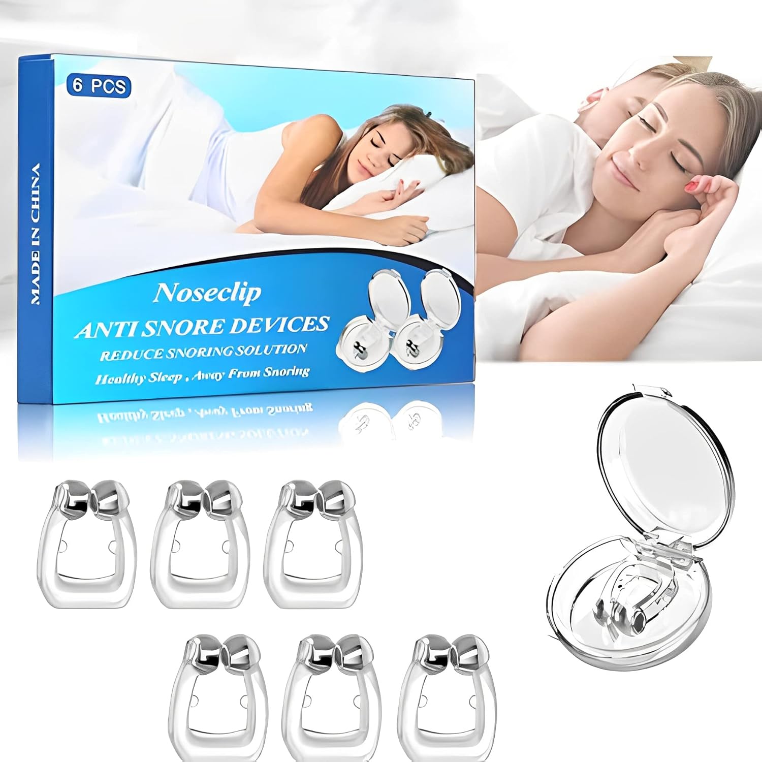 Amazon Snore Stopper, Anti Snoring Device, Anti Snoring Nose Clip