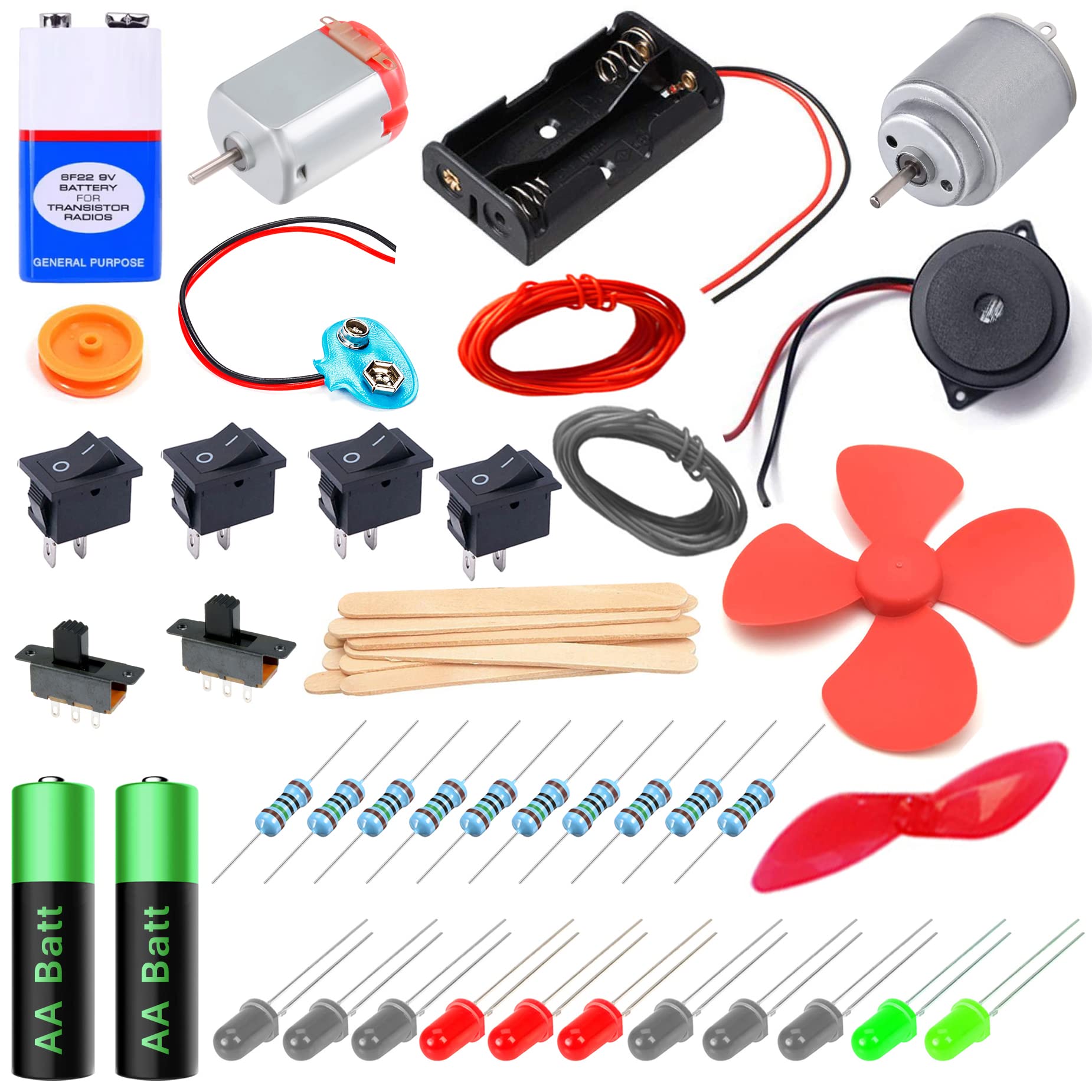 Kit4Curious 50 Projects School Science Electronics Components kit with 50 Experiment tutorials (B0BSNRPHDD) Amazon Price History, Amazon Price Tracker