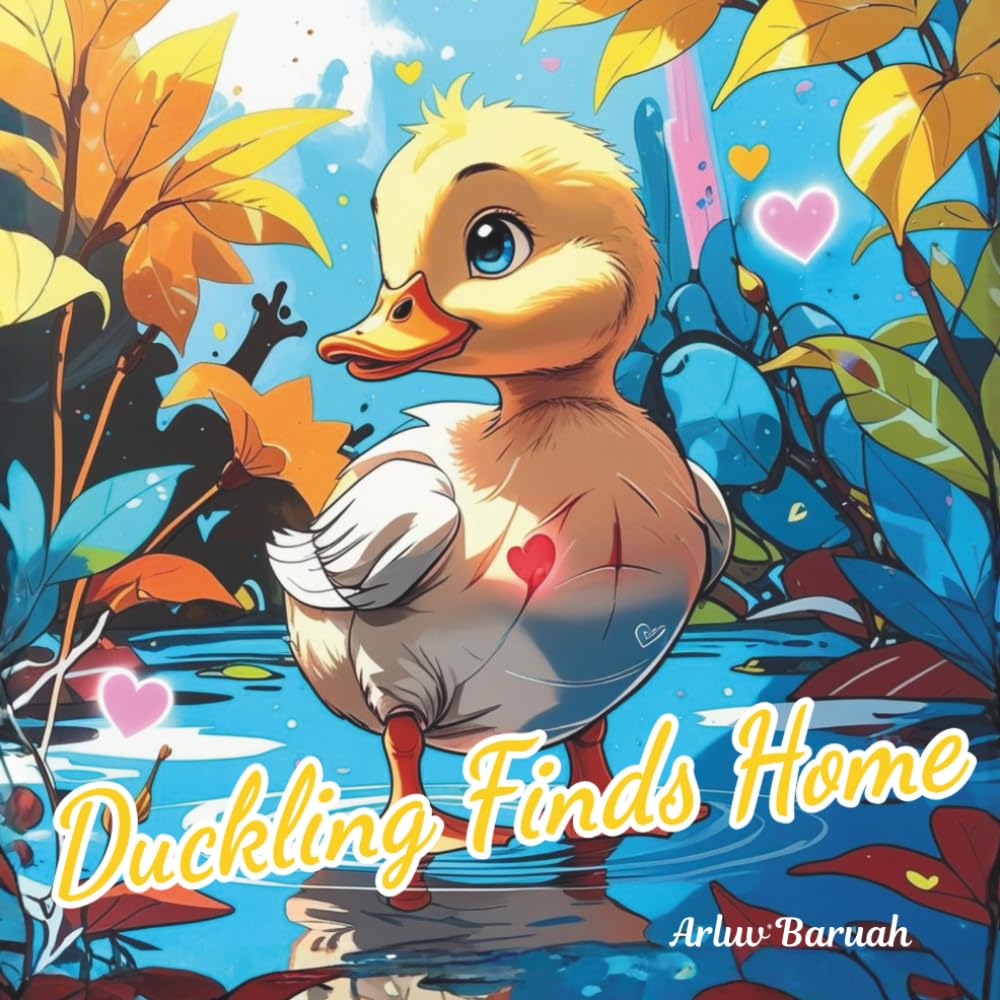 Duckling Finds Home: A duck that roams around a river finally finds its home.