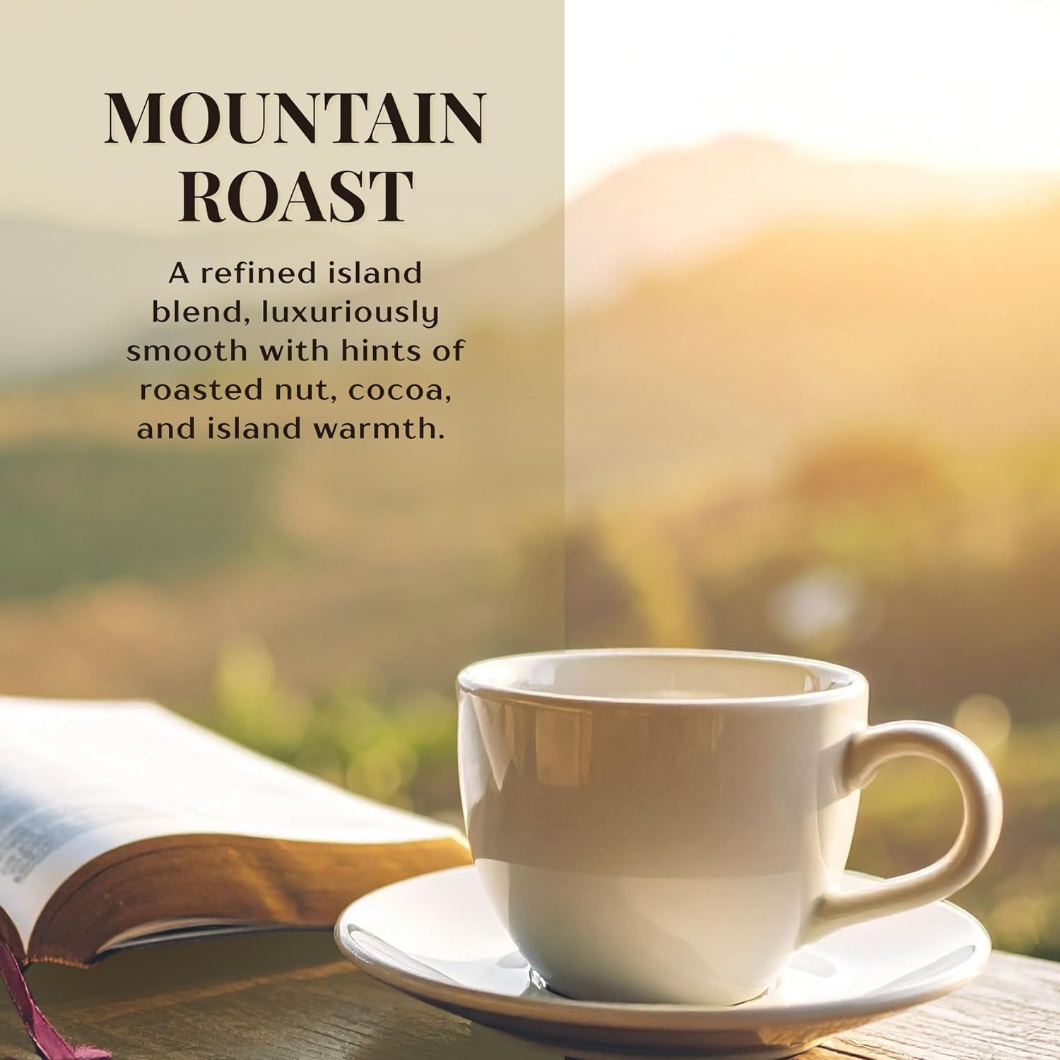Royal Kona Coffee Mountain Roast, 10% Kona Coffee Blend, Medium-Roast Single-Serve Coffee Pods, Compatible with Single Serve Brewing Systems, A Taste of Aloha - (12 Count Box) image 4