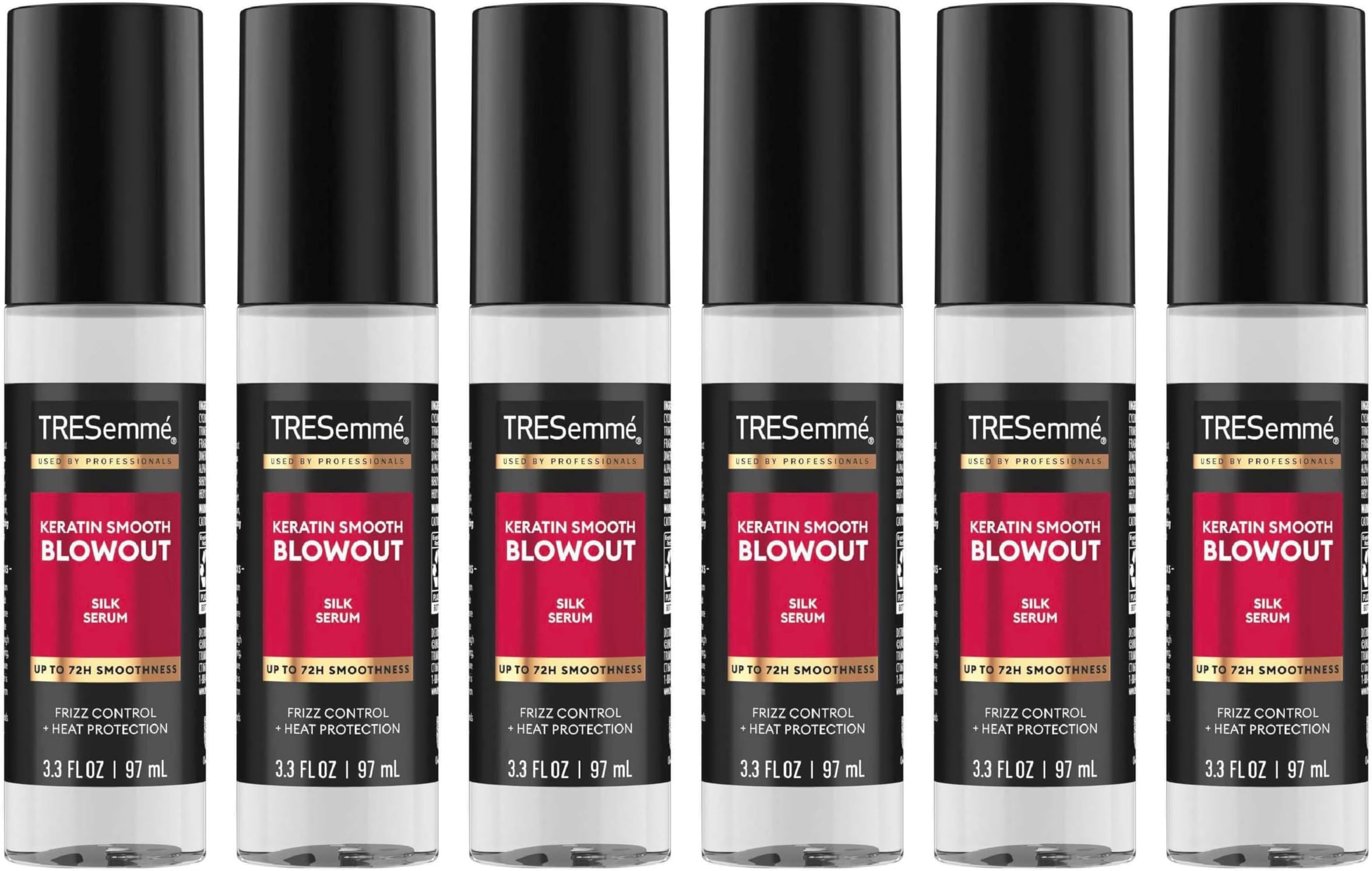 TRESemme Keratin Smooth Shine Serum, 3.3 Fl Oz (Pack of 6)