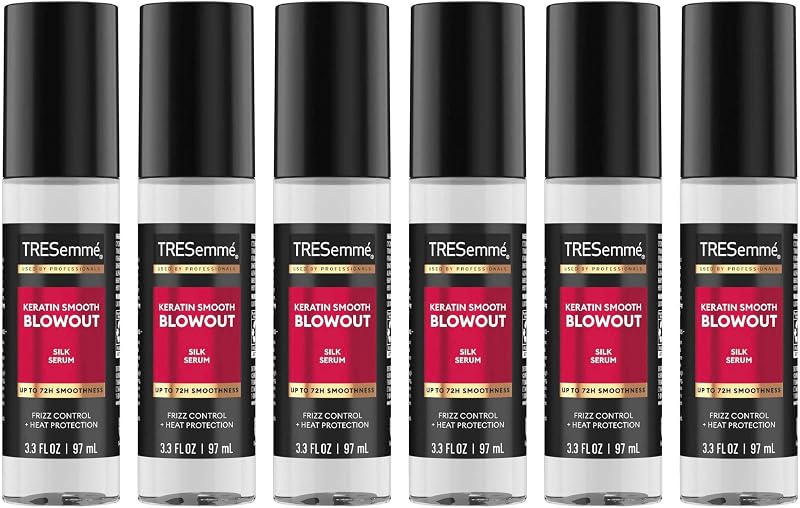 TRESemme Keratin Smooth Shine Serum, 3.3 Fl Oz (Pack of 6)