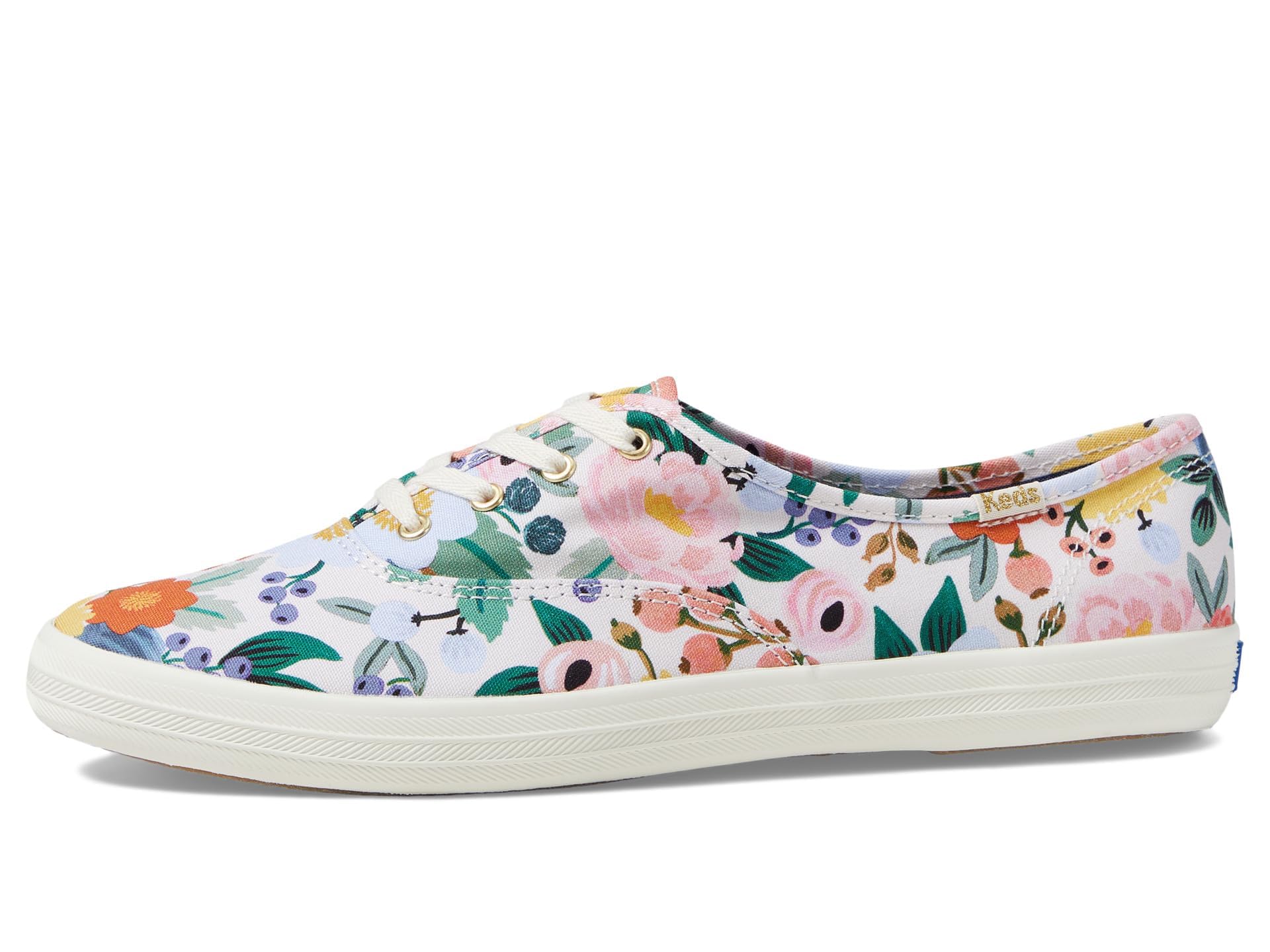 KedsWomens X Champion Vintage Blossom Sneakers Shoes Casual - Blue, Pink, White