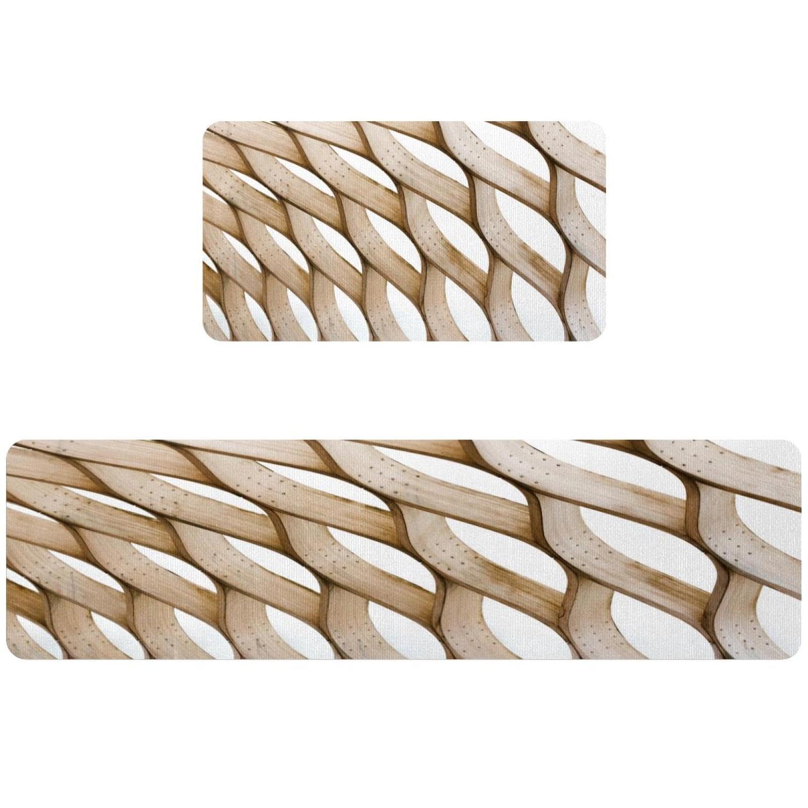 Tapis de cuisine lavable lot de 2 pour éviter les glissades buanderie