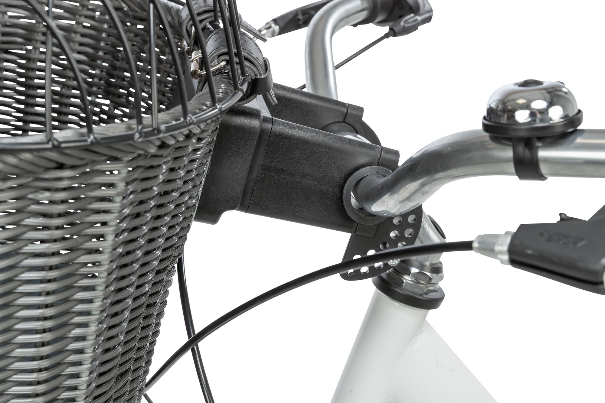 Trixie Cestino anteriore per bicicletta, 44 x 34 x 41 cm, Antracite, 2,04 kg