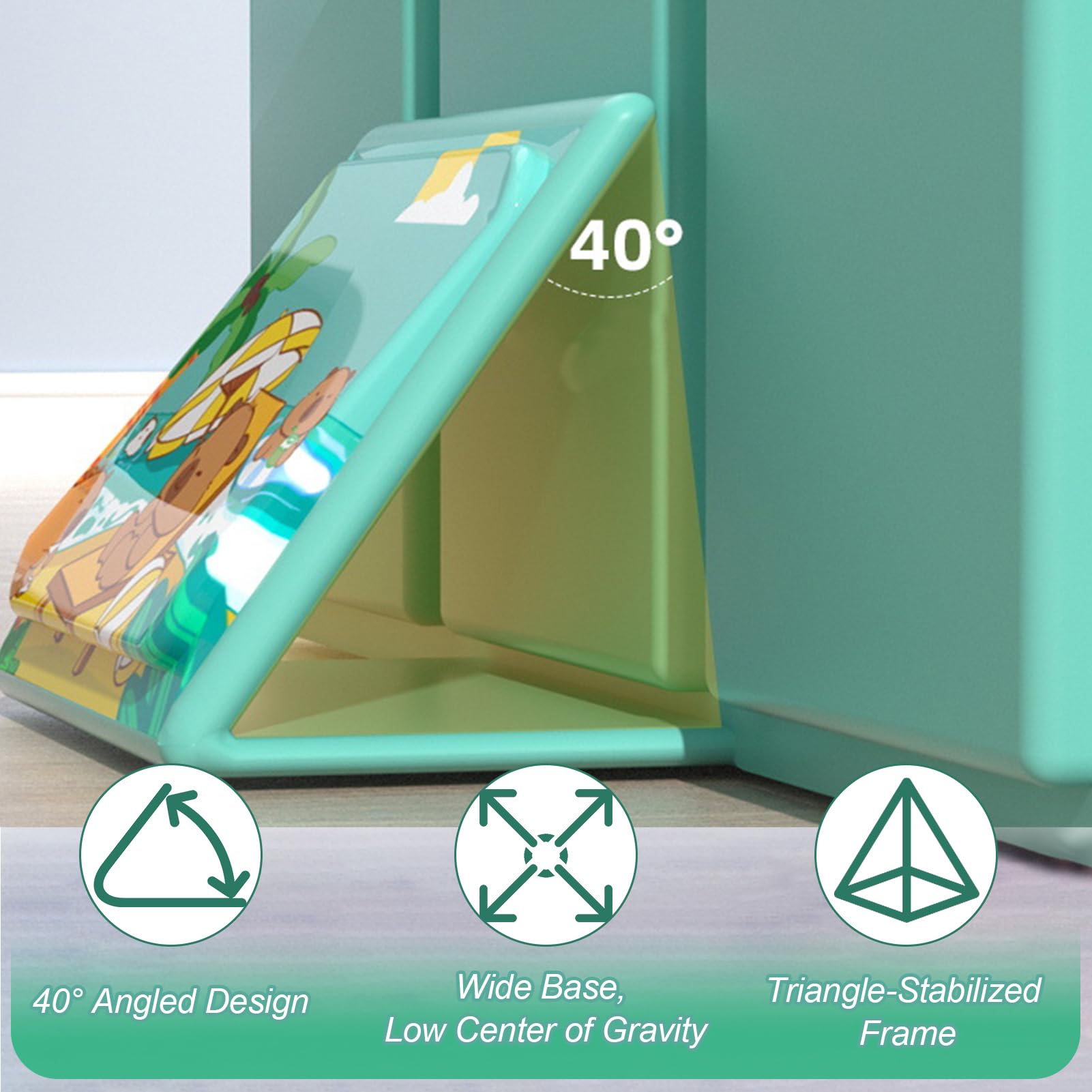 Vasca da bagno pieghevole, 75 x 45 x 25 cm, portatile, pieghevole, multifunzione, per membri della famiglia e animali domestici, accessori per esterni e per la casa (verde)