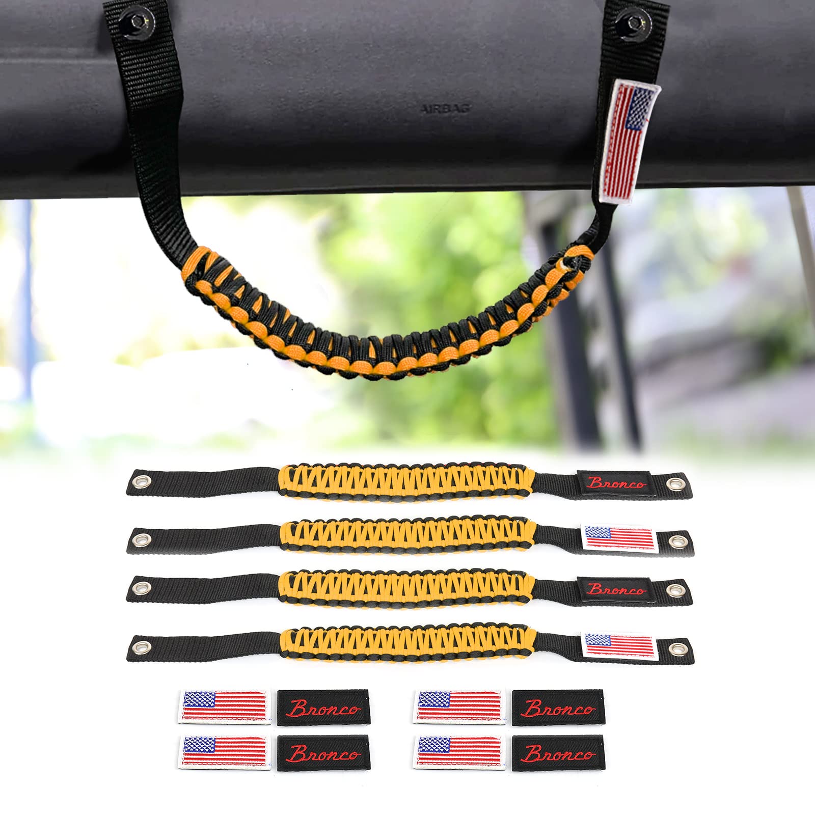 Buy Boslla Roll Bar Grab Handles for Ford Bronco Accessories 2021 2022