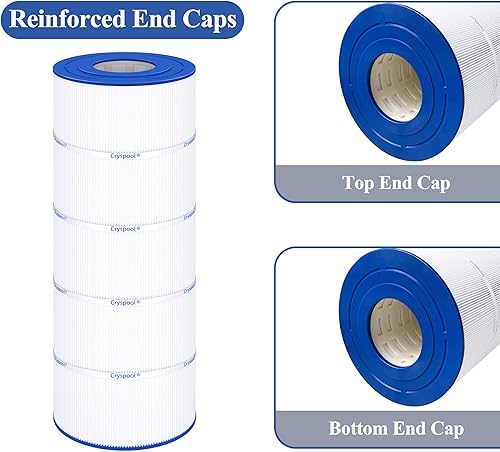 Miniatura 5 de Cryspool® 08053 Filtro compatible con Jandy CS100, R0462200, PJANCS100, C-8410, FC-0821, cartucho de filtro de piscina de 100 pies cuadrados, 1