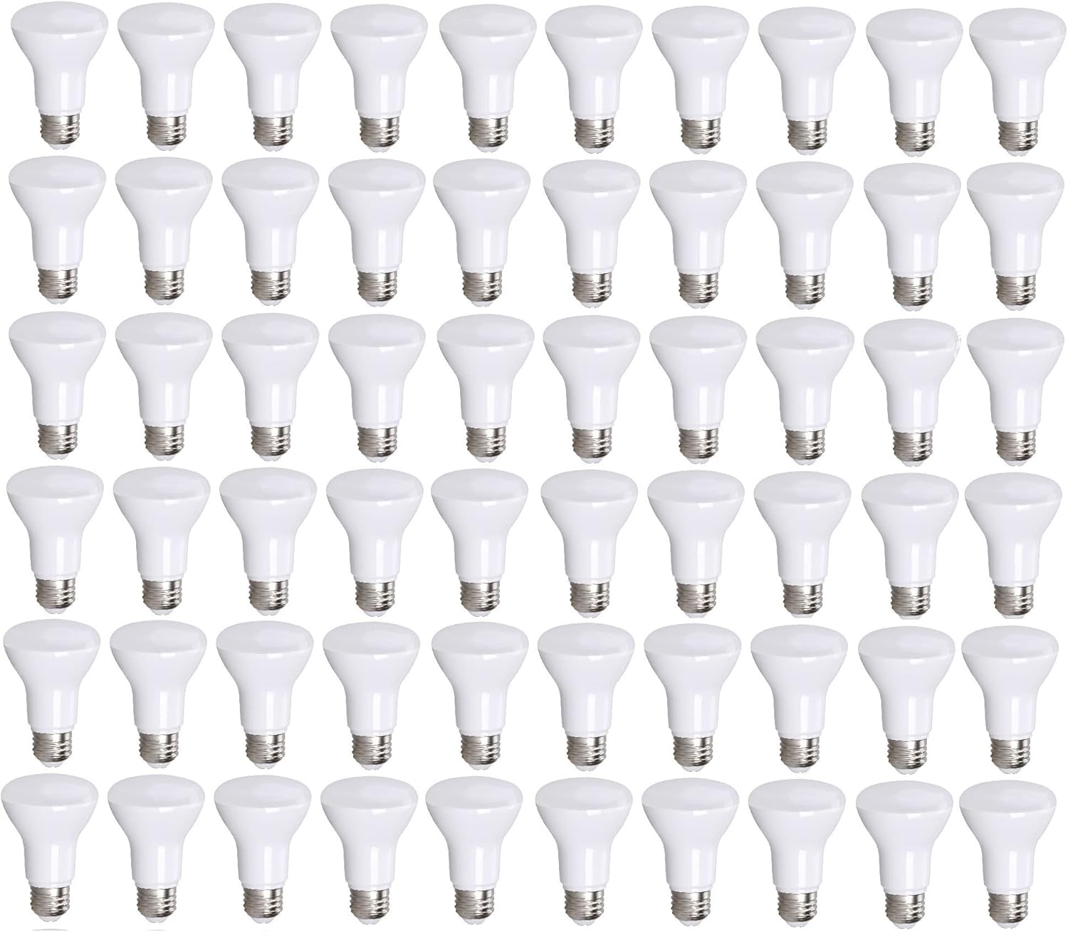 36 Pack 90 CRI BR20 LED Bulbs - 6W=50W 4000K Cool White Dimmable Light Bulbs, 540 Lumen LED Flood Lights, Outdoor/Indoor Flood Light, UL-Listed, Energy-Efficient Soft White Light Bulbs