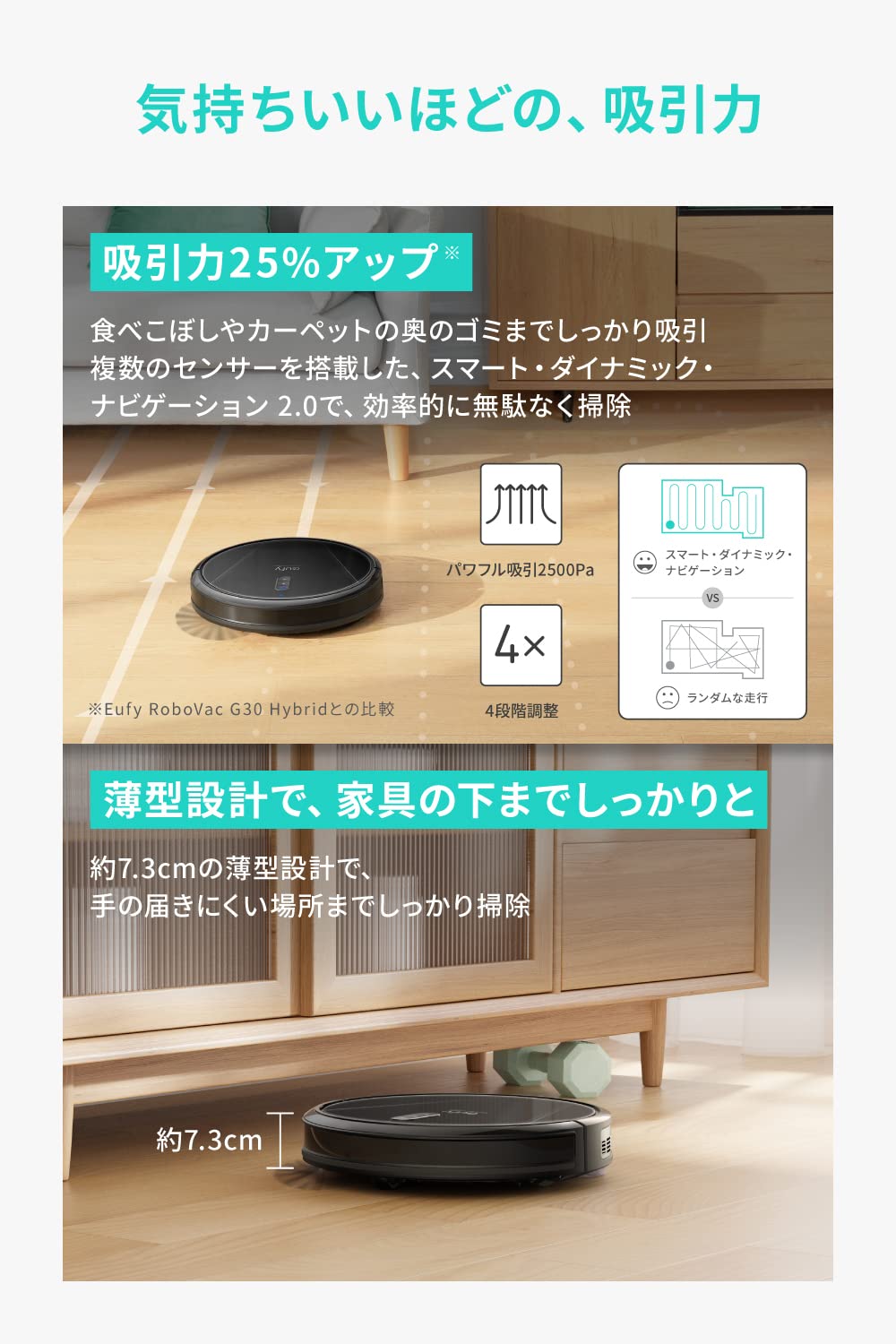 Amazon.co.jp: Anker Eufy Clean (ユーフィクリーン) G40+ (ロボット 
