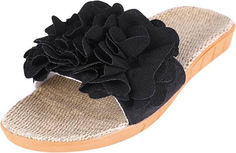 Pantoufles Femme Shein Pantoufles Sandales Femme En Lin