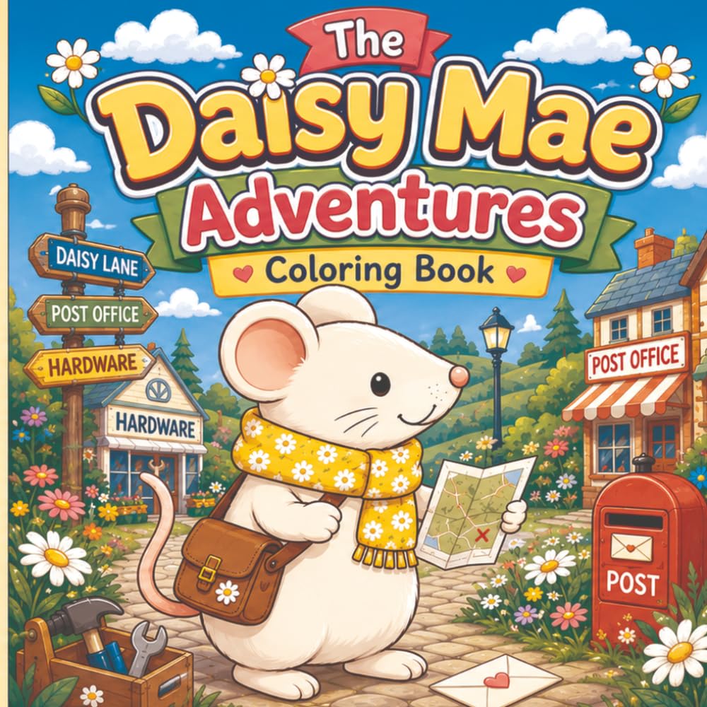 The Daisy Mae Adventures: Coloring Book