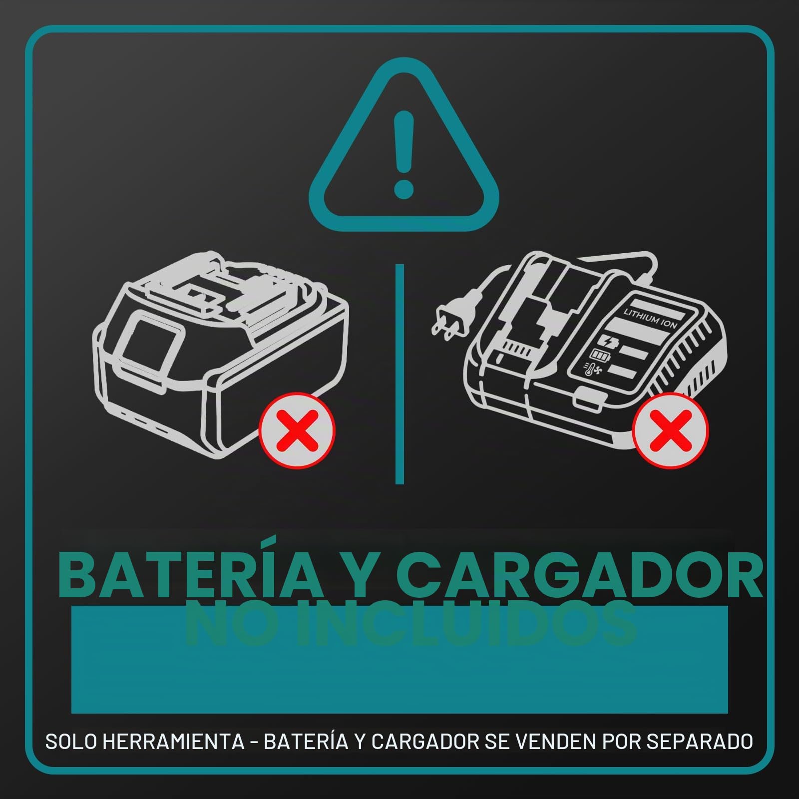 Ecarke 50Nm Destornillador Electrico, Compatible con Baterías Makita 18V, Taladro Atornillador Compacto con Caja de Cambios 2 Velocidades, Velocidad Variable de 500 a 2000 rpm(Solo Productos)-Azul