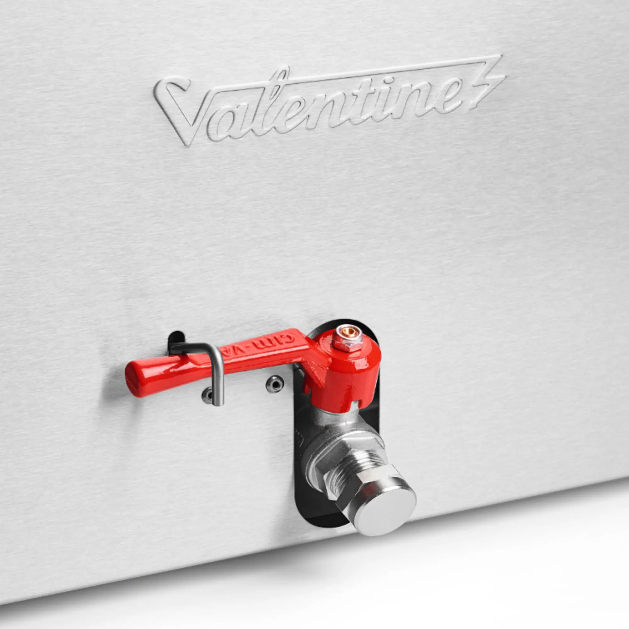 MBH - Friggitrice elettrica industriale Valentine da 13 litri con 1 cestello per la ristorazione. Friggitrice professionale in acciaio inox per bar, ristorante e cucina industriale