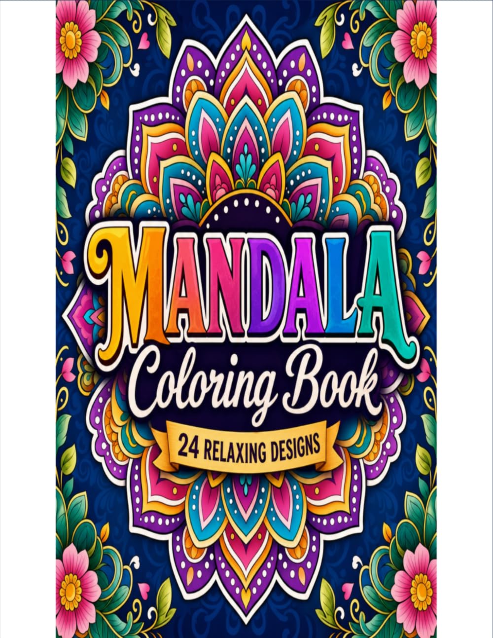 Mandala Coloring Book for Calm & Stress Relief