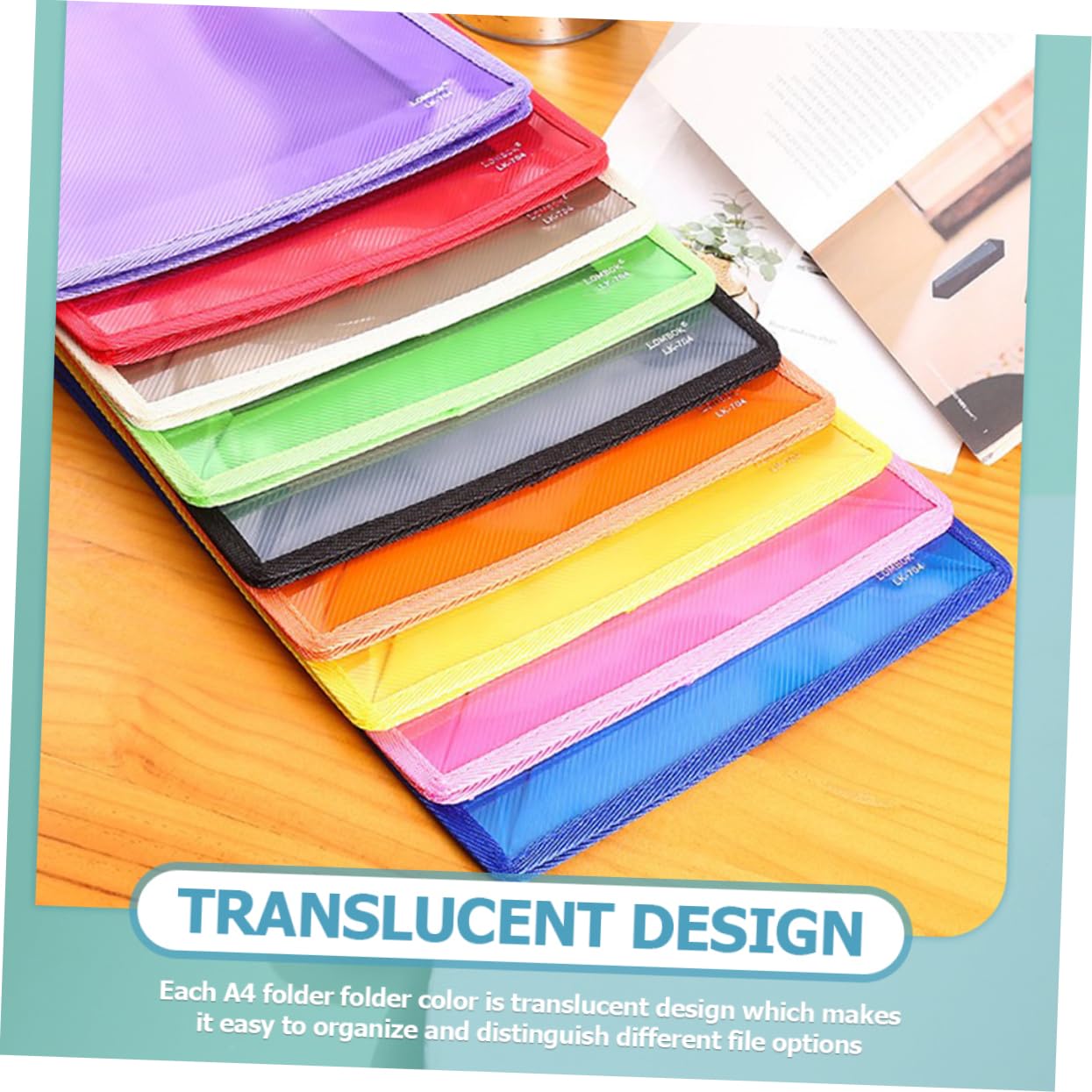 Angoily 10pièces Organisateur Document Pochette Portable Pour Documents Et Cartes Organiseur De Dossiers De Voyage