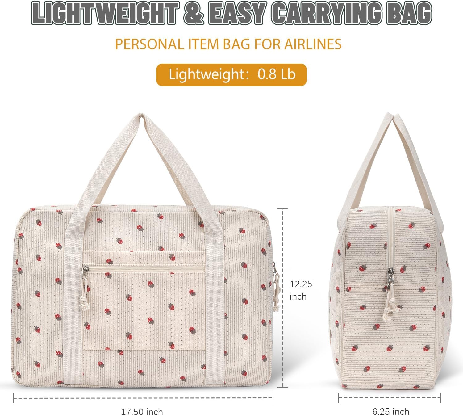 Travel Duffel Bag Foldable Weekender Overnight Bag for Men Women Lightweight Carry on Tote Bag For Spirit Airlines - Image 6