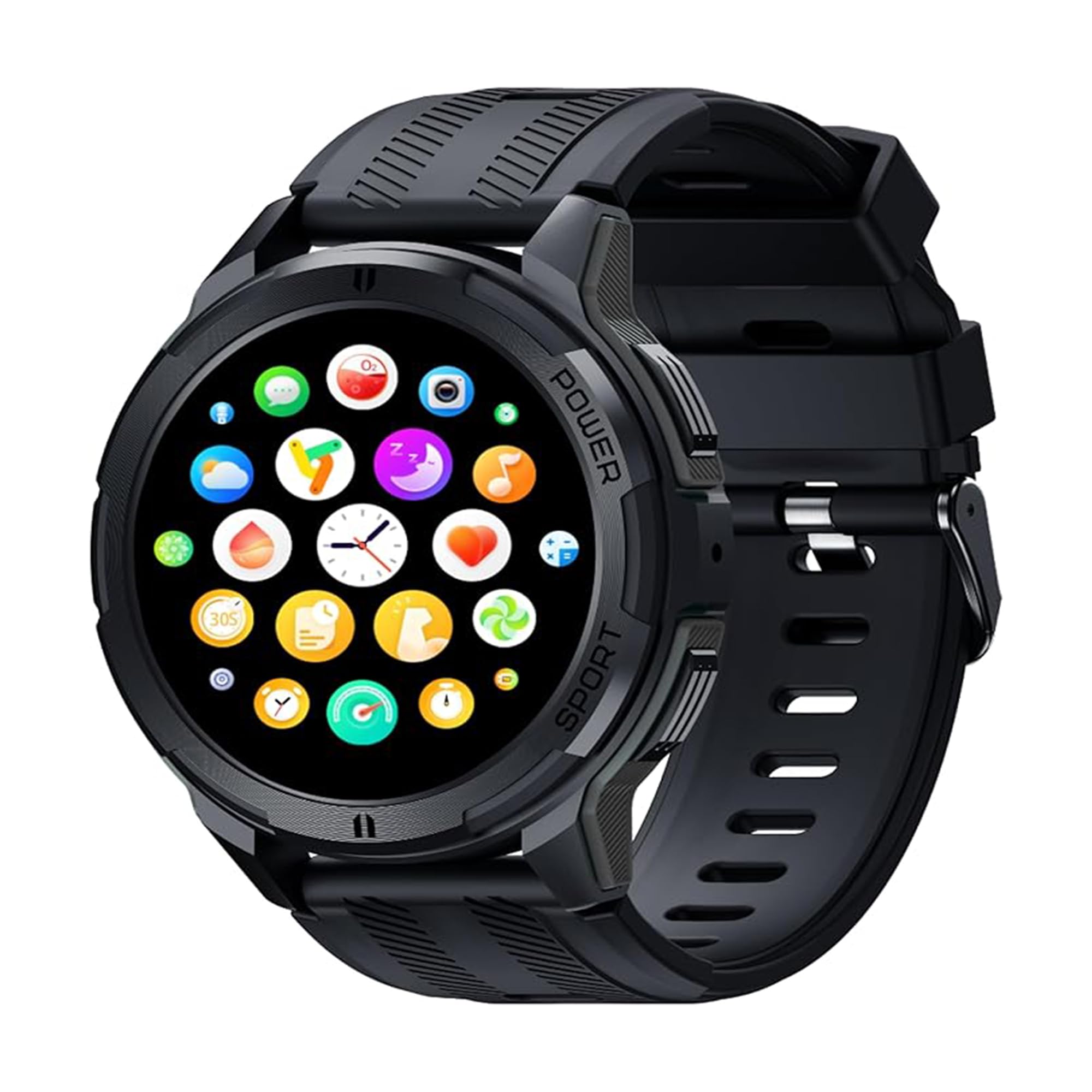 Hard Hat Watches - Rugged Smart Watch for Men, Foreman Smartwatch, Waterproof Digital Watch for The Toughest Jobs, with Fitness Trackers, Heart Rate