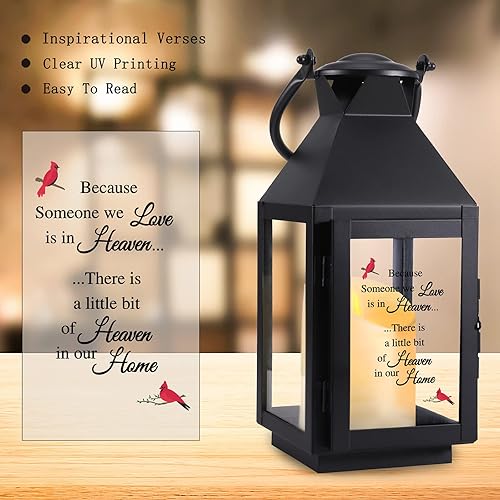 Miniatura 9 de Linterna conmemorativa, regalos de condolencias por la pérdida de mamáser querido, regalos de duelo, en memoria de un ser querido, celebración de la