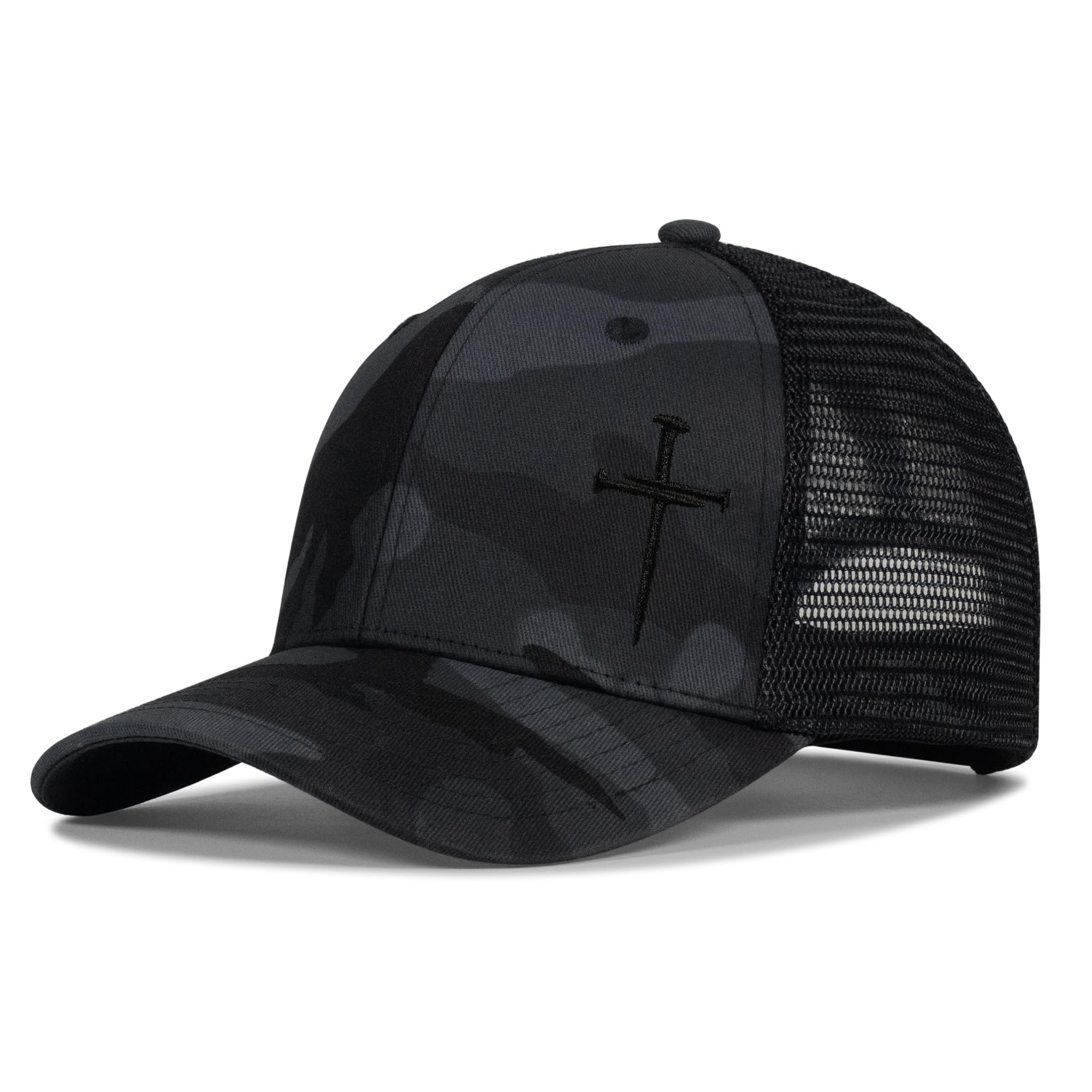 Christian Hats for Men Women,Jesus 3 Nail Cross Hat Christian Religious Gifts for Birthday/Christmas