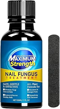 Extra Strong Fungal Nail Treatment For Fingernails Toenails | Anti-Fungal Nail Renewal Solutions to Repair Thicken Nails| Strengthen, Fix & Renew Damaged Nails