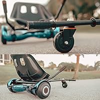 Vista 7 de Accesorio de asiento para aeropatineta para aeropatineta de 6.5 a 10 pulgadas, kit de conversión de buggy go kart, accesorio para scooter