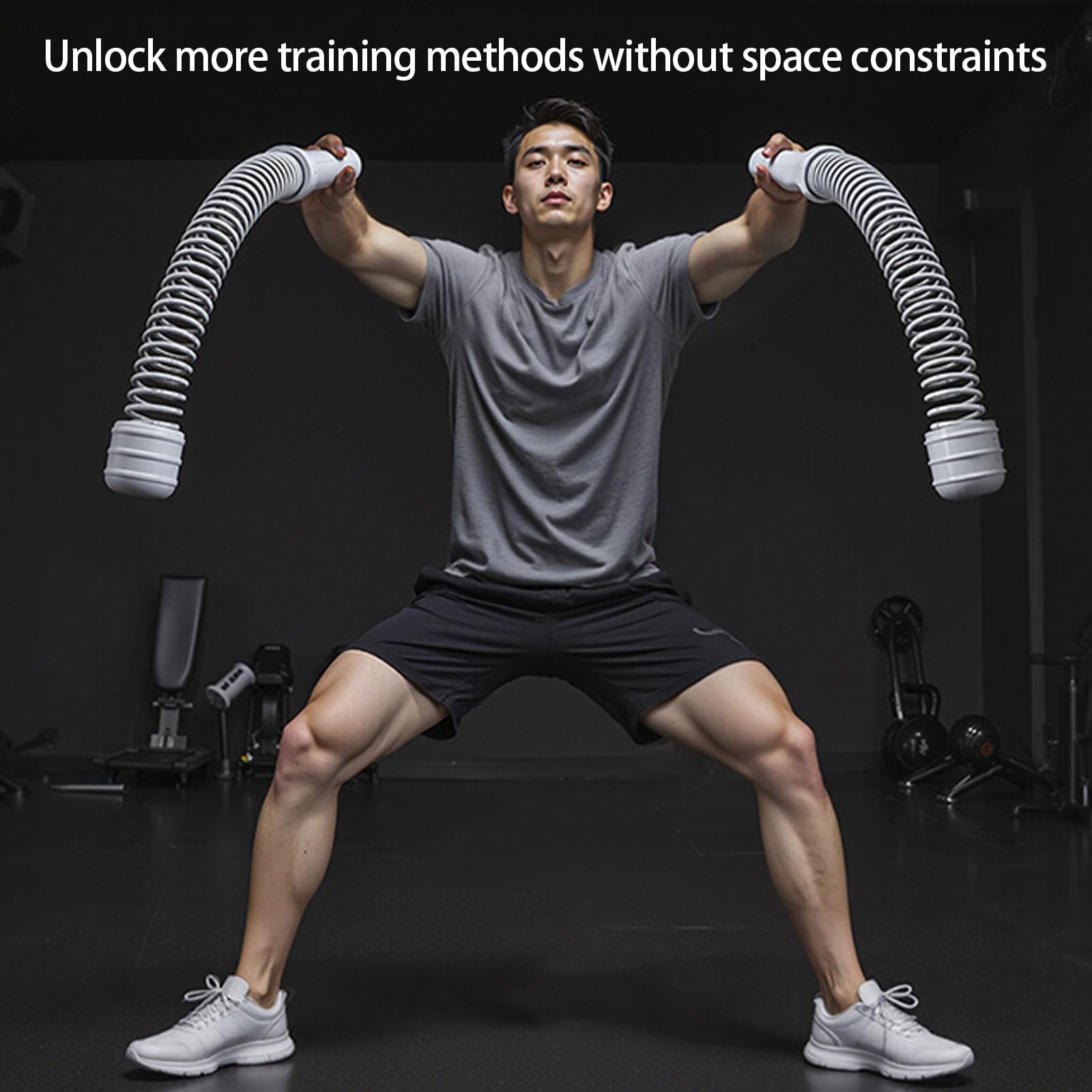 Cuerda de batalla inalámbrica para entrenamiento de cuerpo completo, durabilidad, agarre ergonómico para hogares, uso en gimnasio al aire libre, equipo de entrenamiento de combate