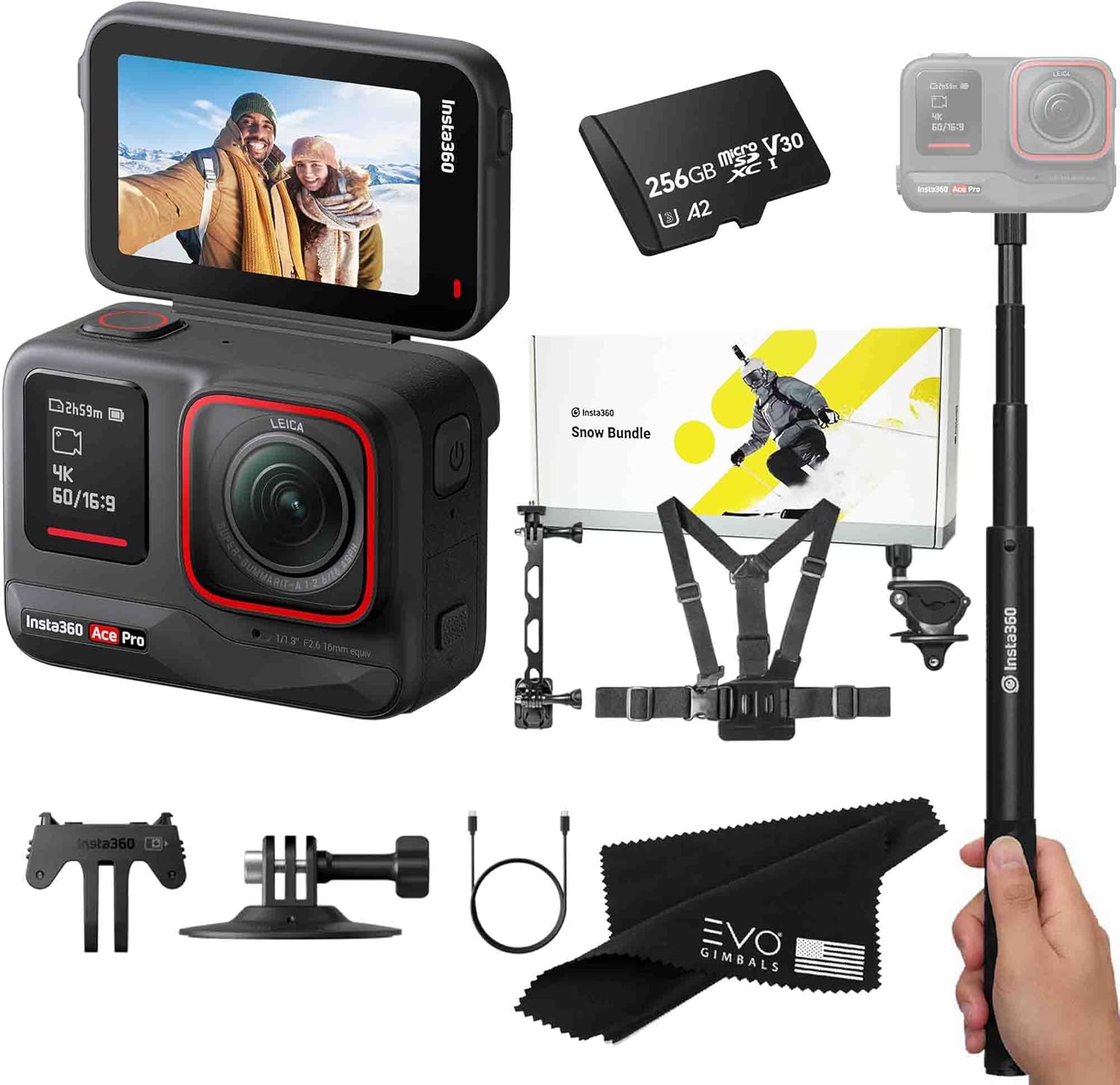 Insta 360 Ace Pro Insta360 Ace Pro Waterproof Action Camera Co