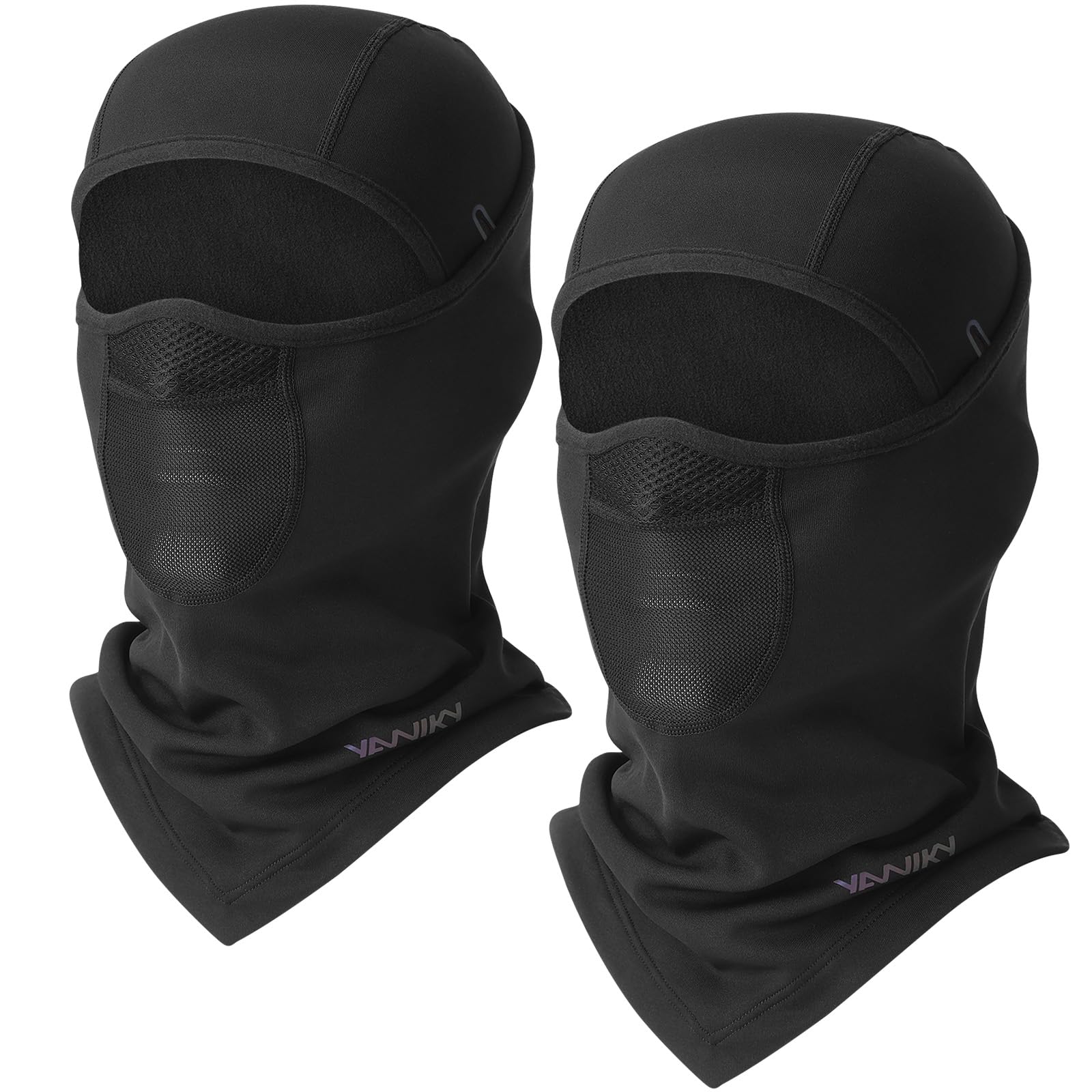 YANIKY Passamontagna Autunno Inverno Balaclava Maschera da sci per uomo e donna, antivento, calda, traspirante, per ciclismo, sci, moto, sport all'aria aperta