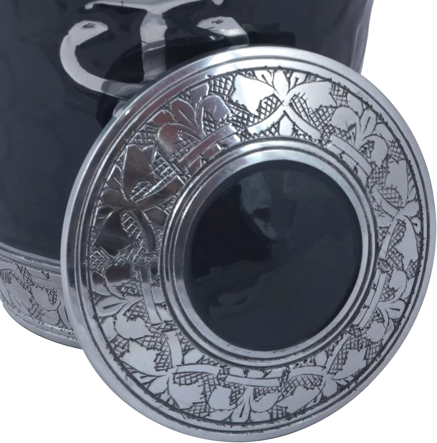 Angel Wing Cremation Urn for Human Ashes – Large Memorial Urn – Elegant Funeral Urn with Secure Lid – Premium Aluminum Burial Urn for Adults with Velvet Bag (Angel Wing-5)
