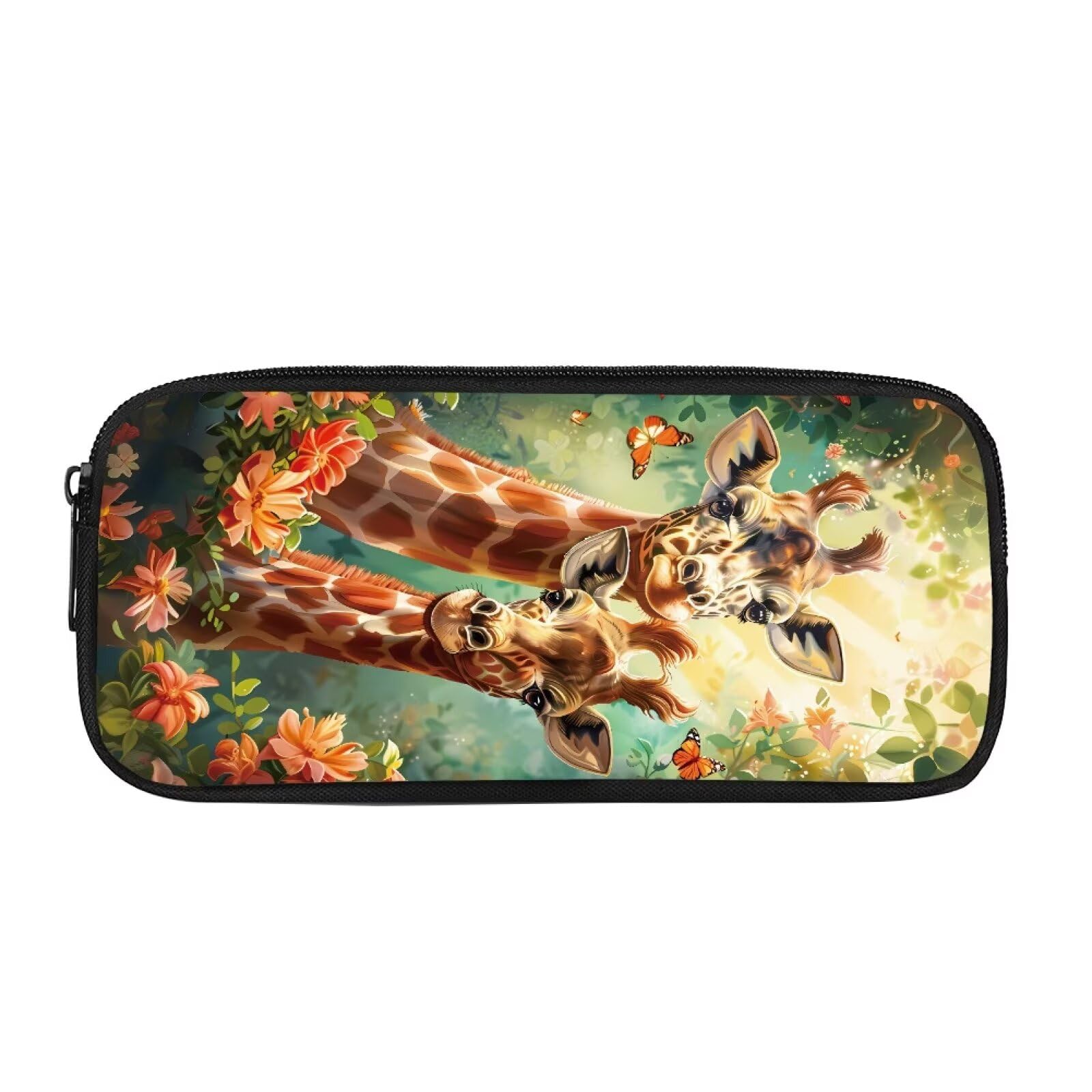 Showudesigns Giraffe Pencil Case for Teen Girls Pencil Pen Pouch Bag High Pen Holders for Primary Middle School Supplies Butterfly Boys Office Stationery Organizer โ image 1