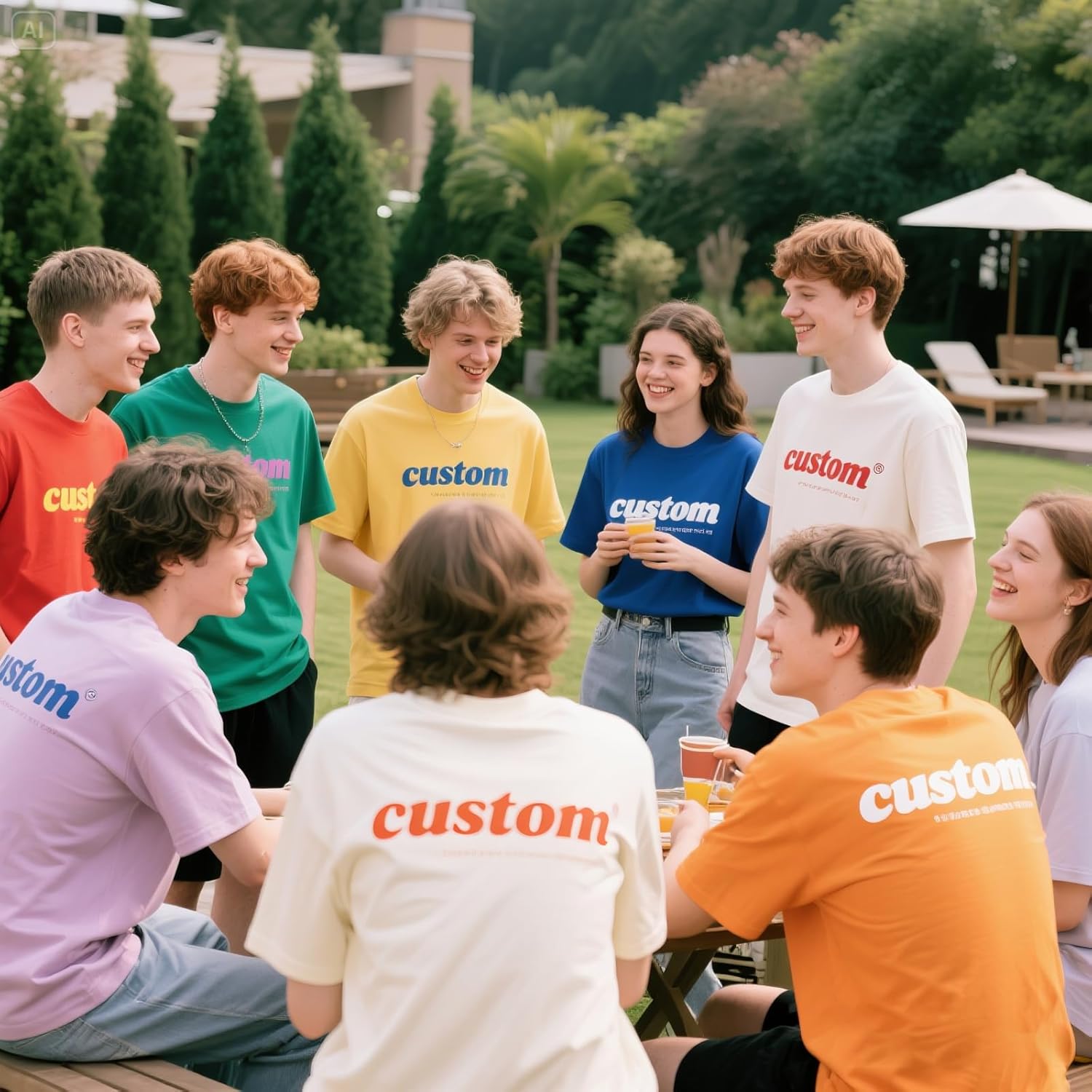 Custom t Shirts Design Your Own for Men Women Personalized t Shirts Add Your Logo/Photo/Text Customized t Shirts - Image 2